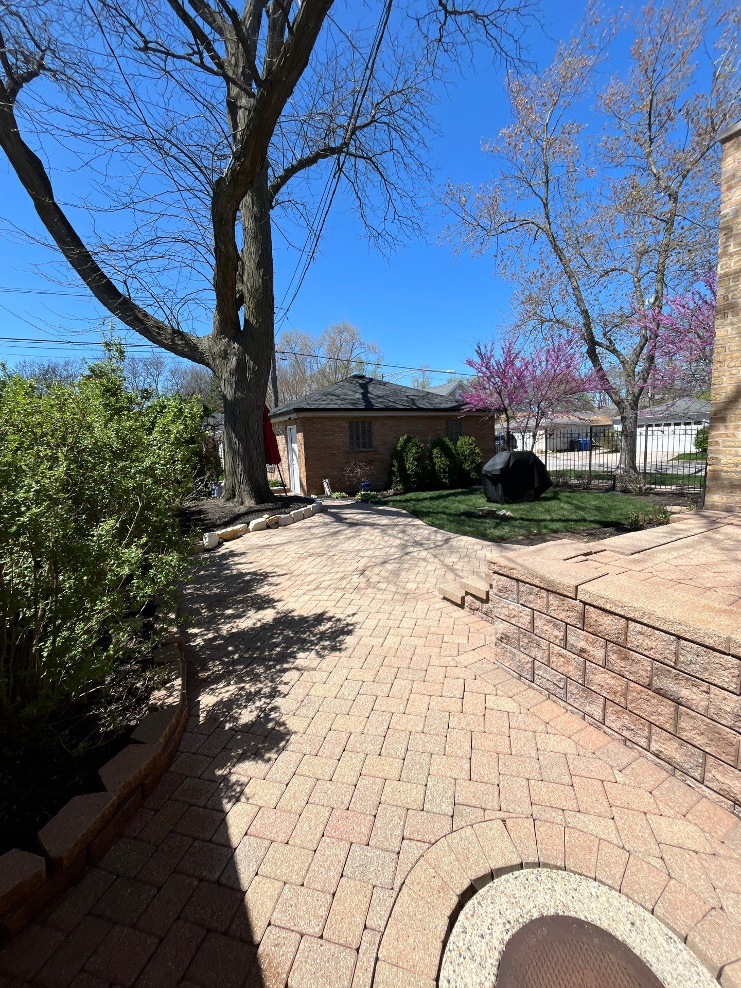 Brick repair, CSS, and stone cleaning by Northern Power Washing LLC.