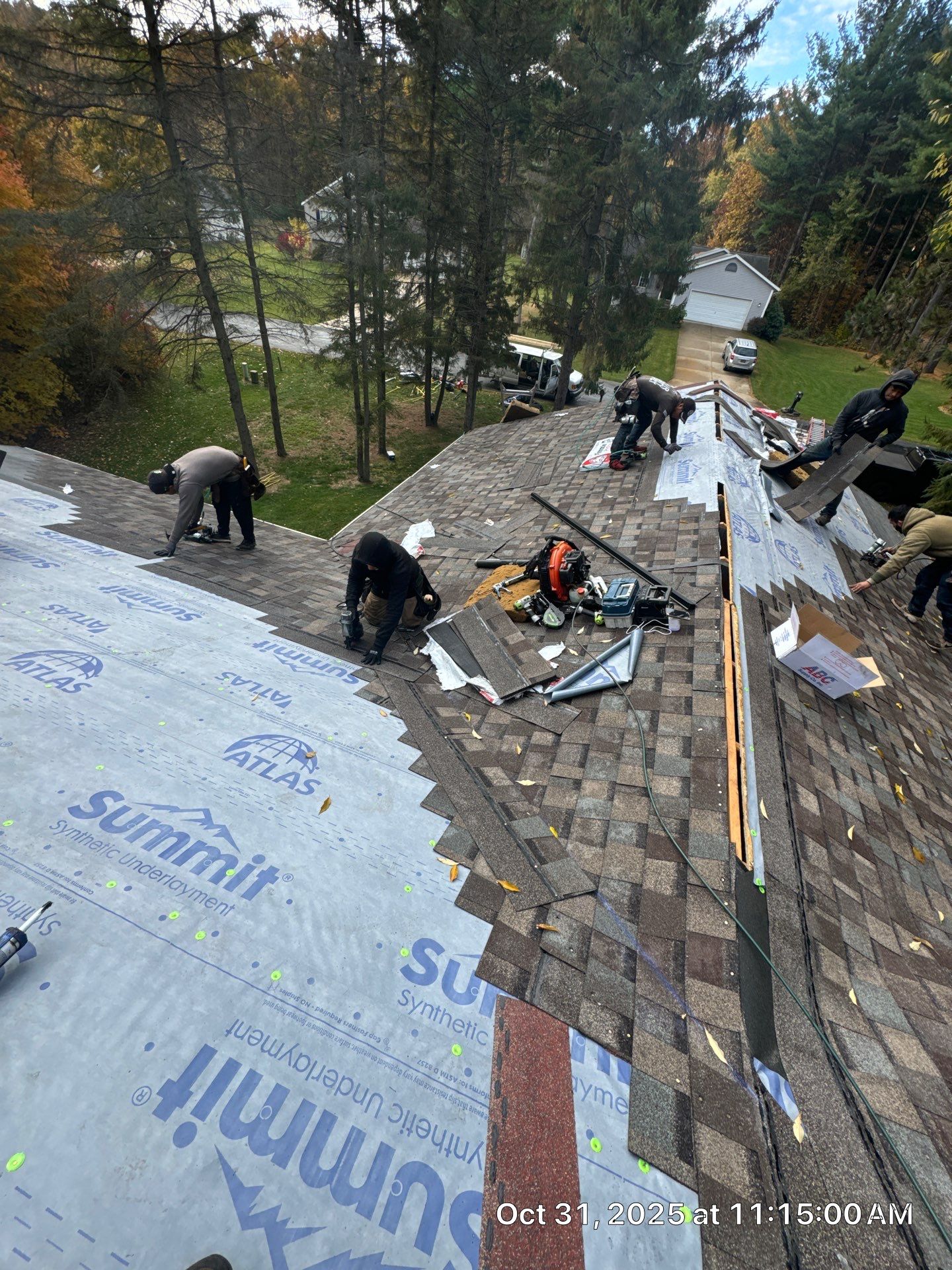 Our Work in Action by Veteran Roofing & Exteriors