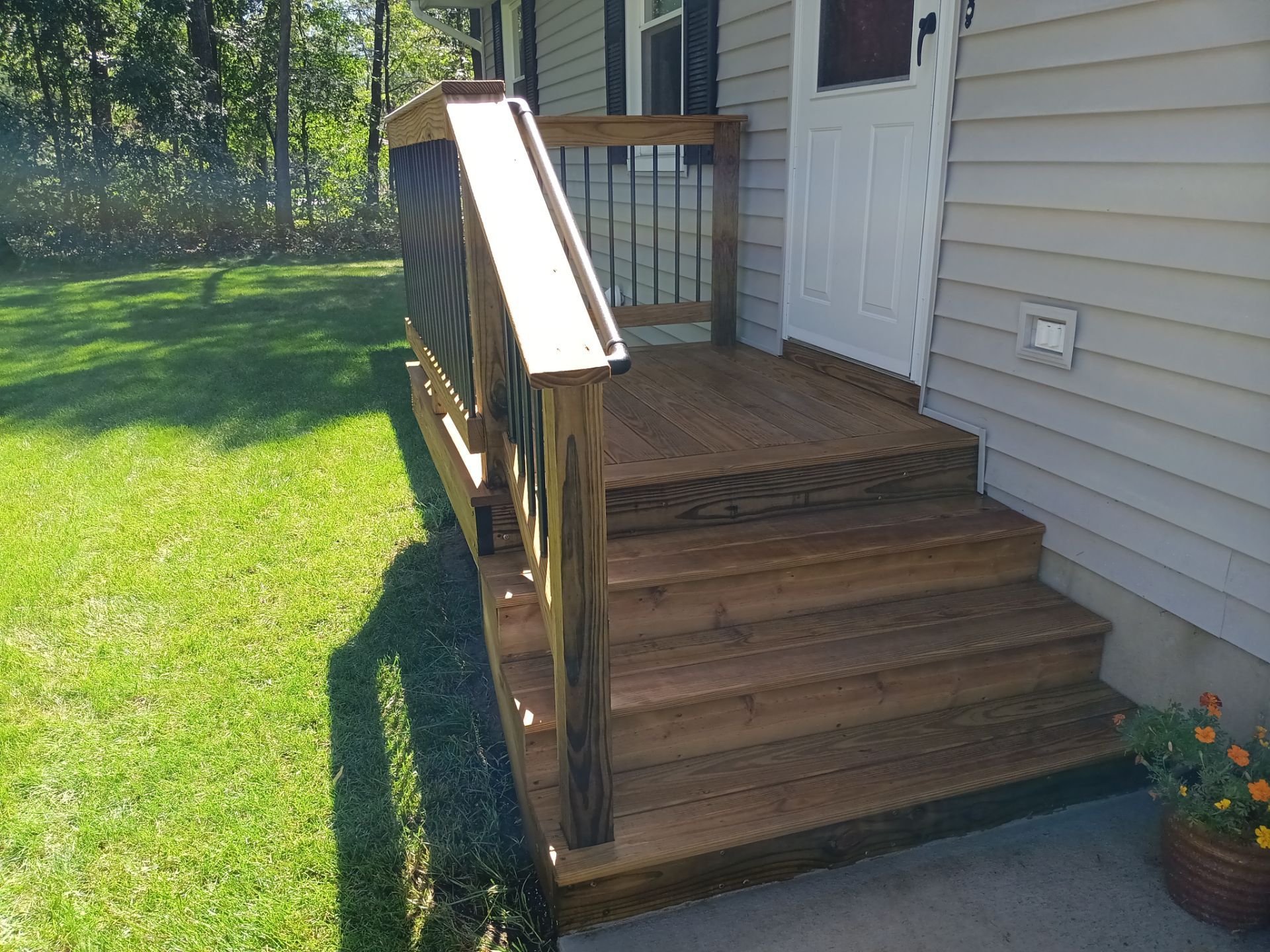 Solid Staining on Deck!! by Gordon Painting