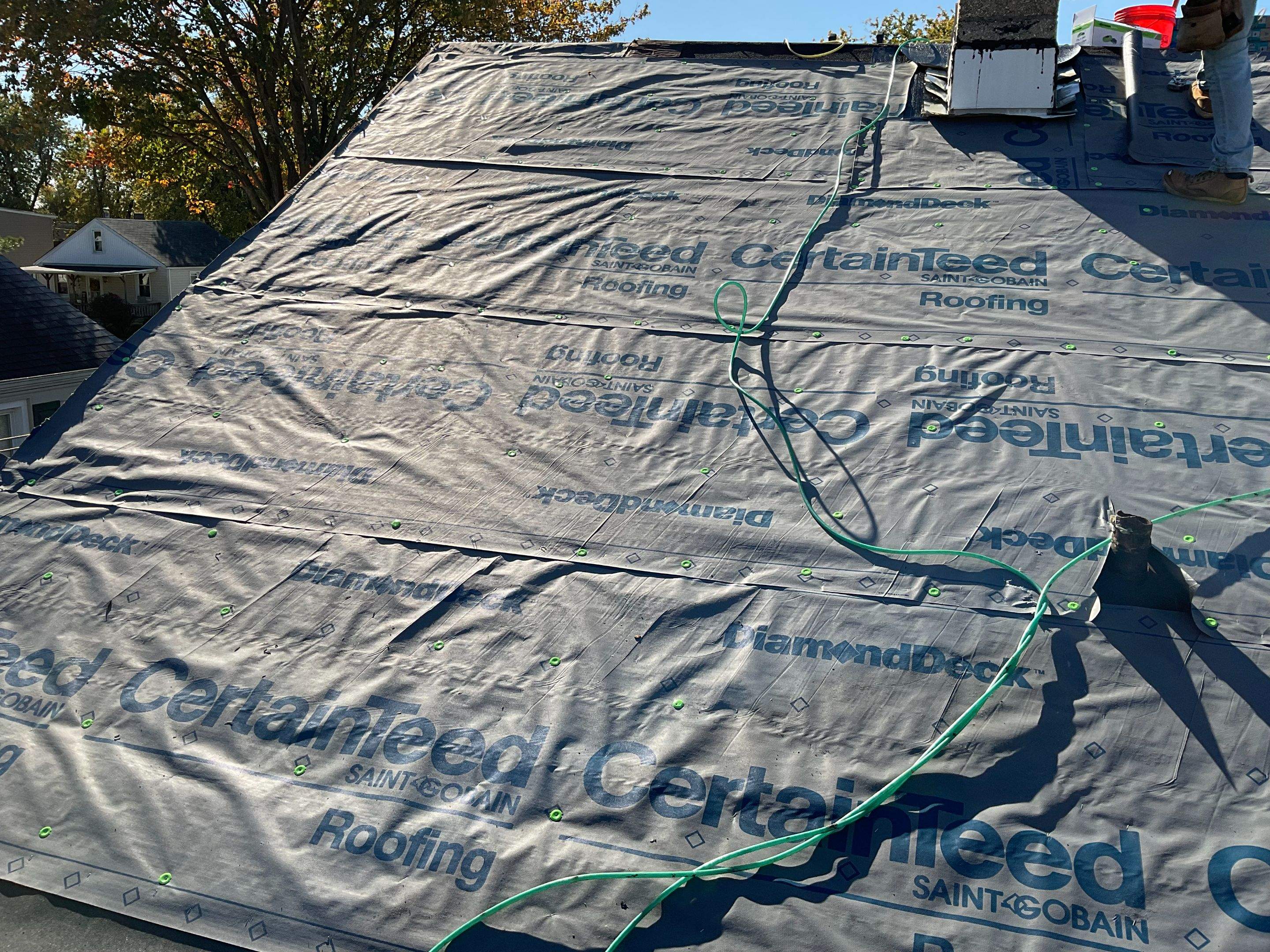 Residential Roofing Installation using XT-25 Shingles by Alpha Design Services