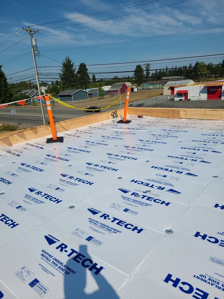 Warehouse Flat Roof - Torchdown to PVC by Roof Smart