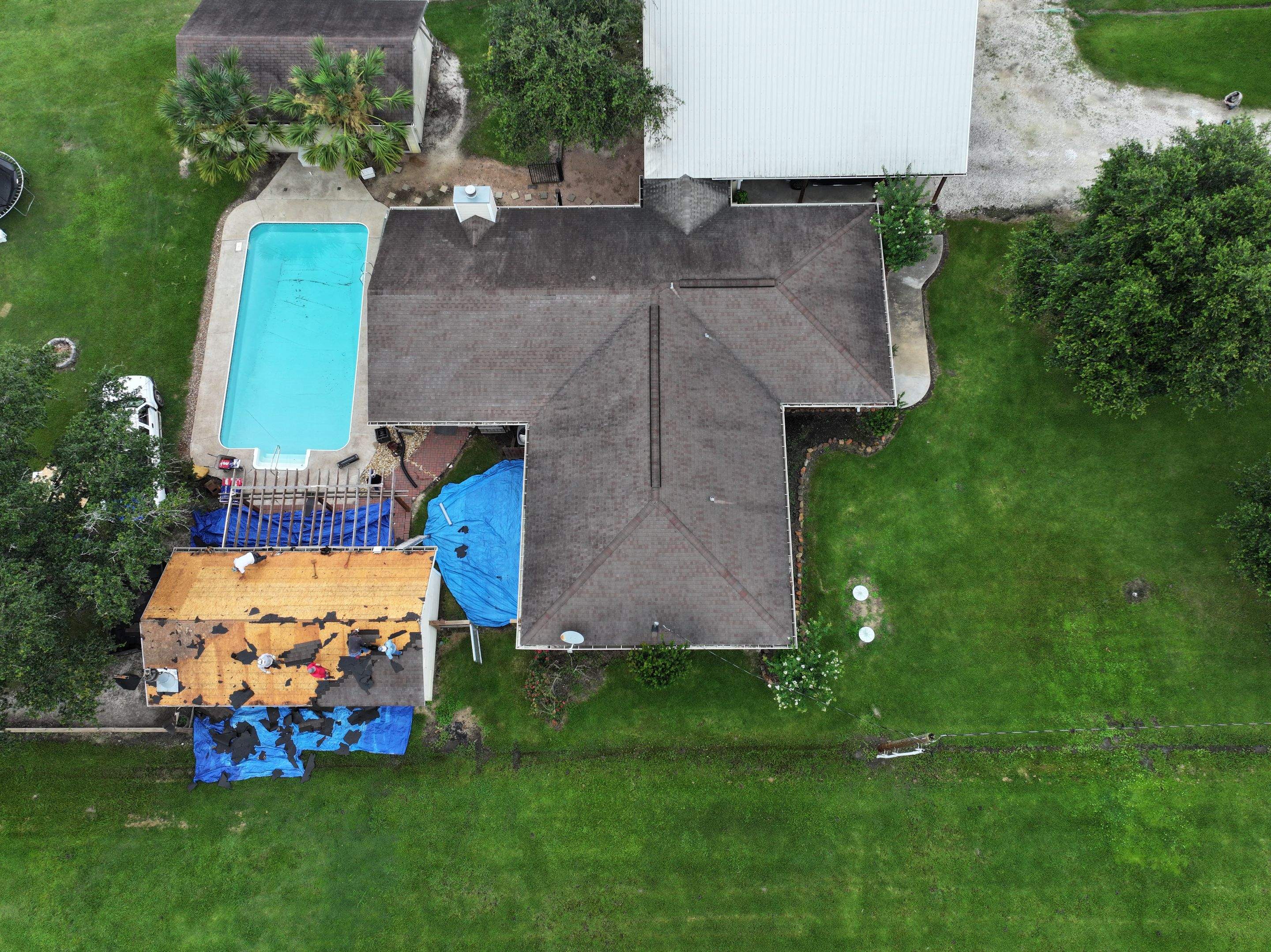 Residential Roof Replacement using GAF HDZ - CHARCOAL by Elite Roofing LLC