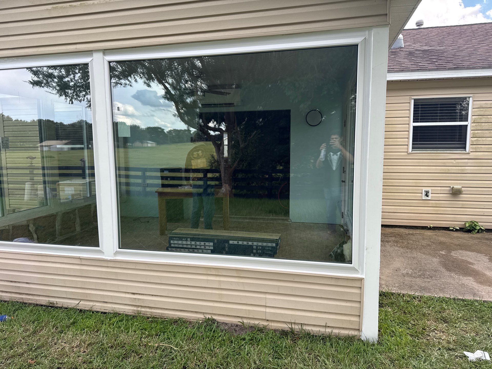 Sunroom Conversion with Alside Windows and Provia Door in The Villages by Windows & Doors Store