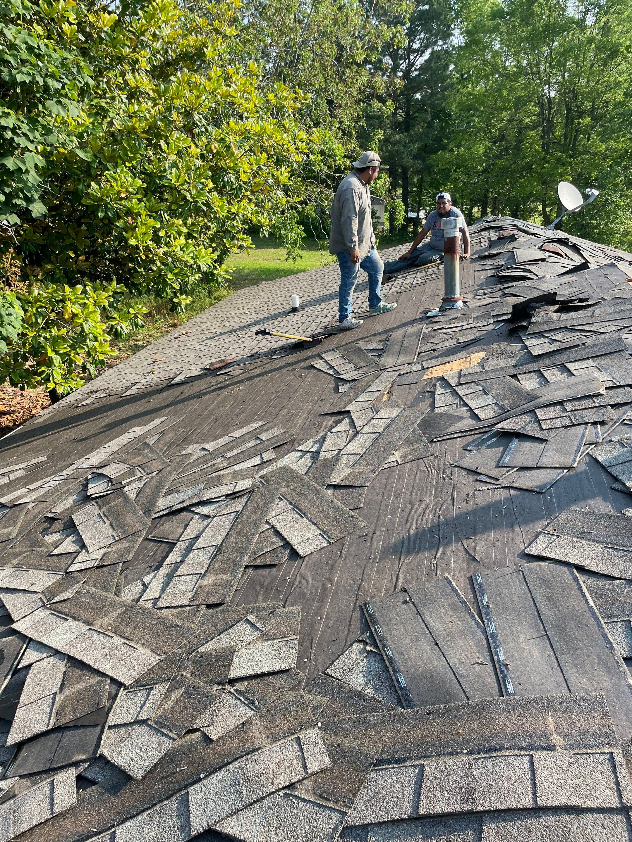 Storm Restoration Reroof: 40 Year Impact Rated Architectural Shingle by Hostetler Roofing