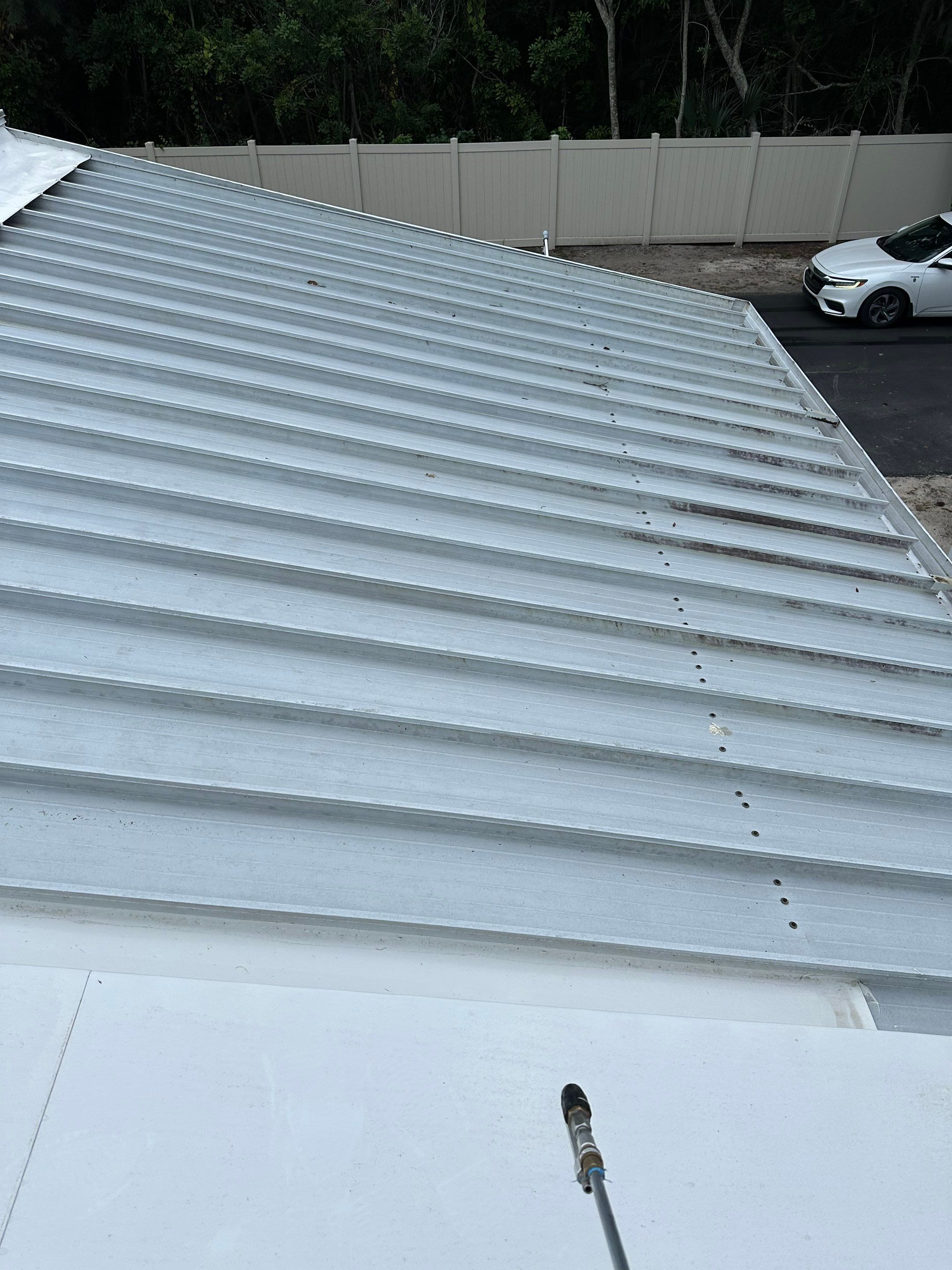 TPO Membrane & Metal Roof Cleaning in Fisherman’s Cove RV Park, Terra Ceia, FL | Sunshine AquaWash by Sunshine AquaWash
