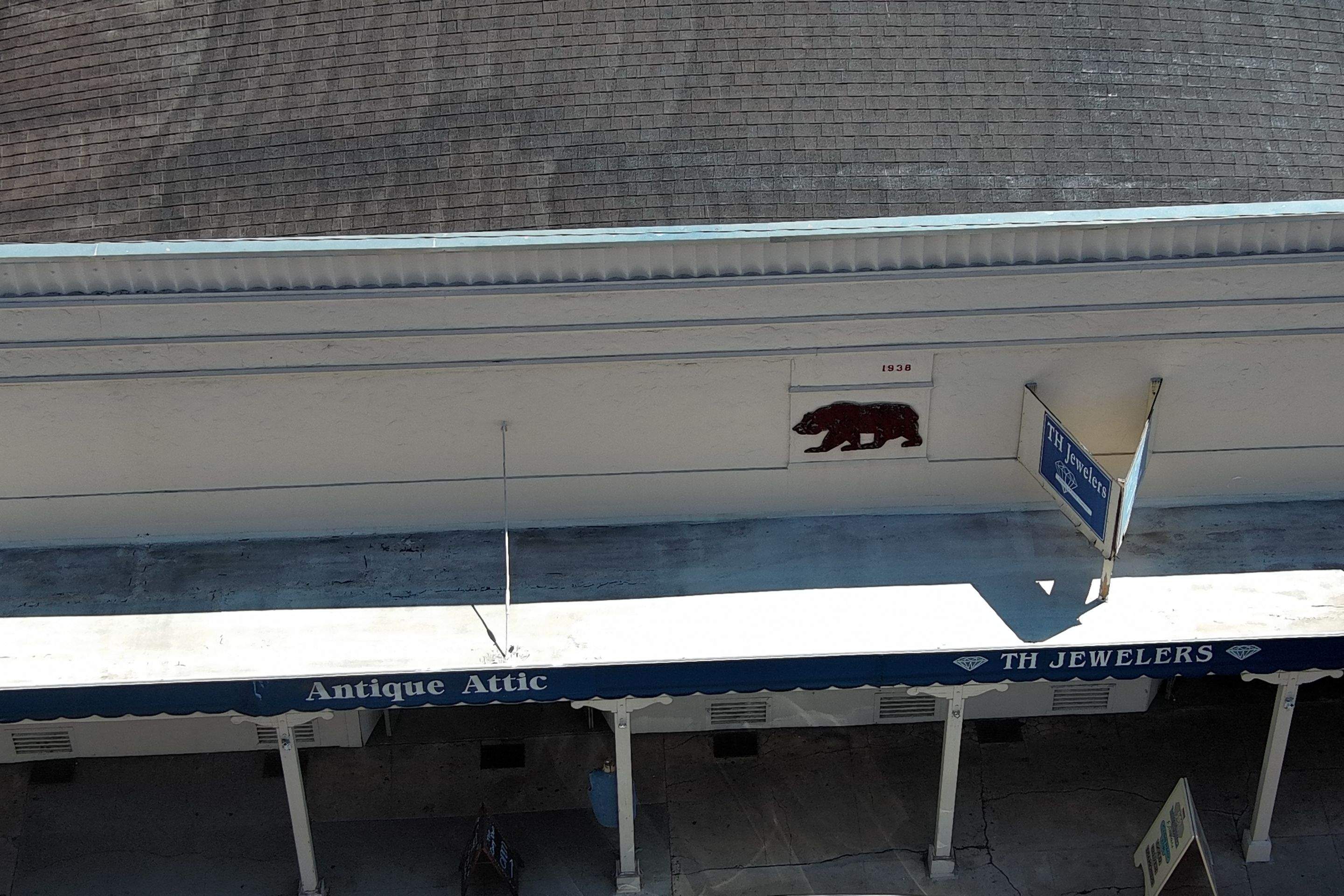 Foam and coatings on commercial roof by Straight Edge Roofing Inc