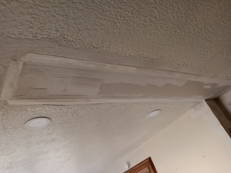 Interior and exterior painting project by Roof Concepts Construction