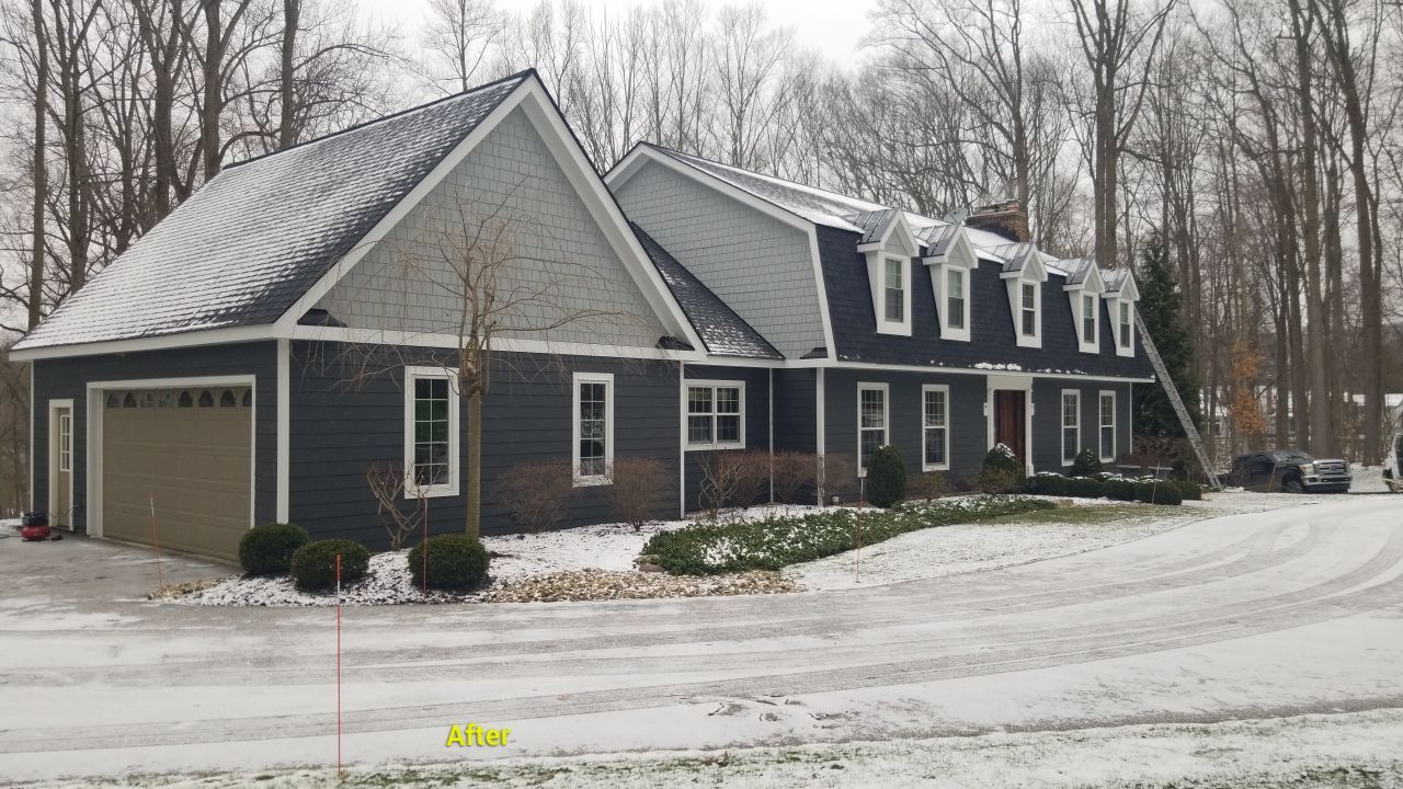 Residential Roofing Installation using Owens Corning Duration, Driftwood by Absolute Roofing and Construction