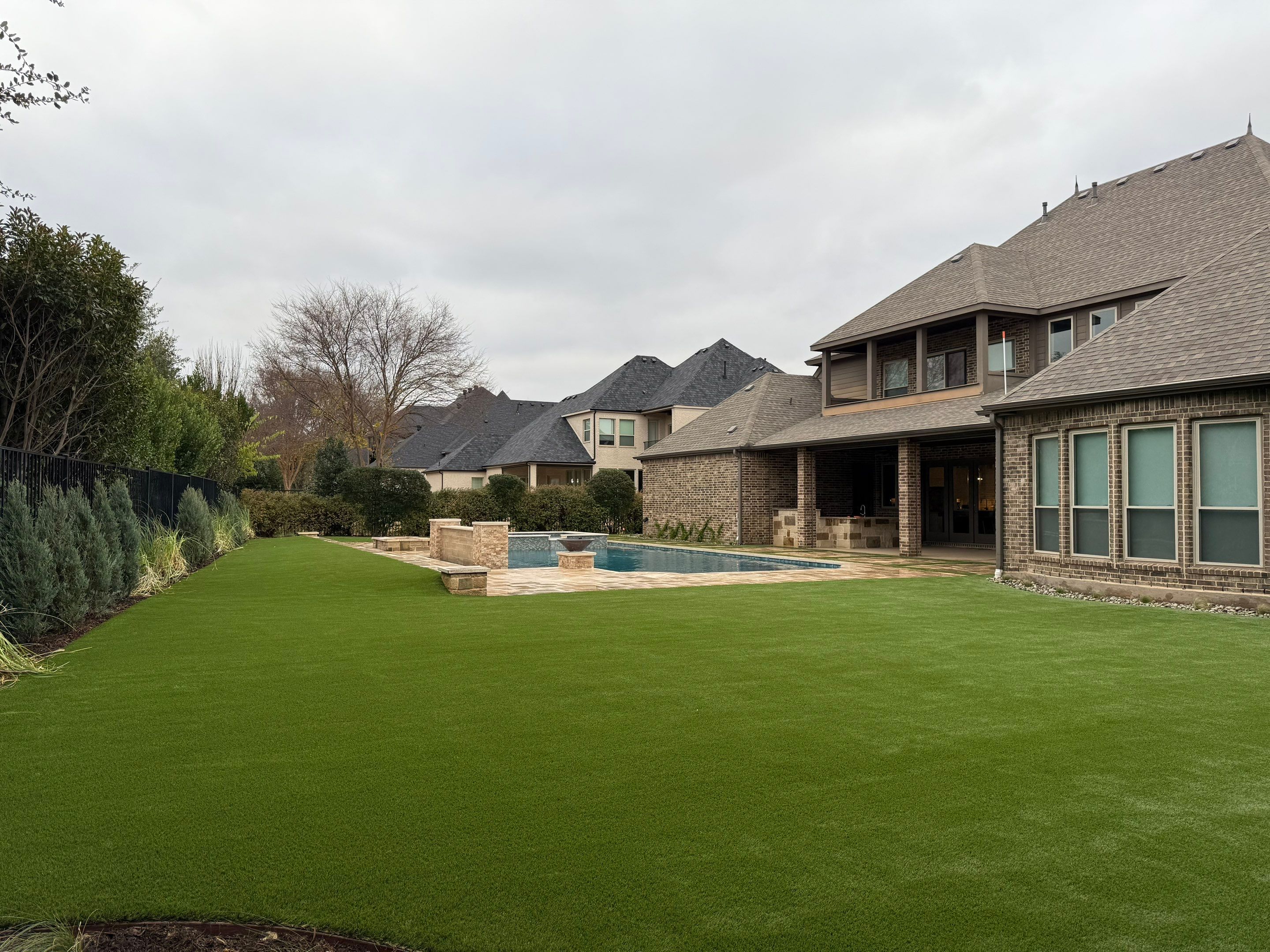 Project in Southlake by Turf Concepts