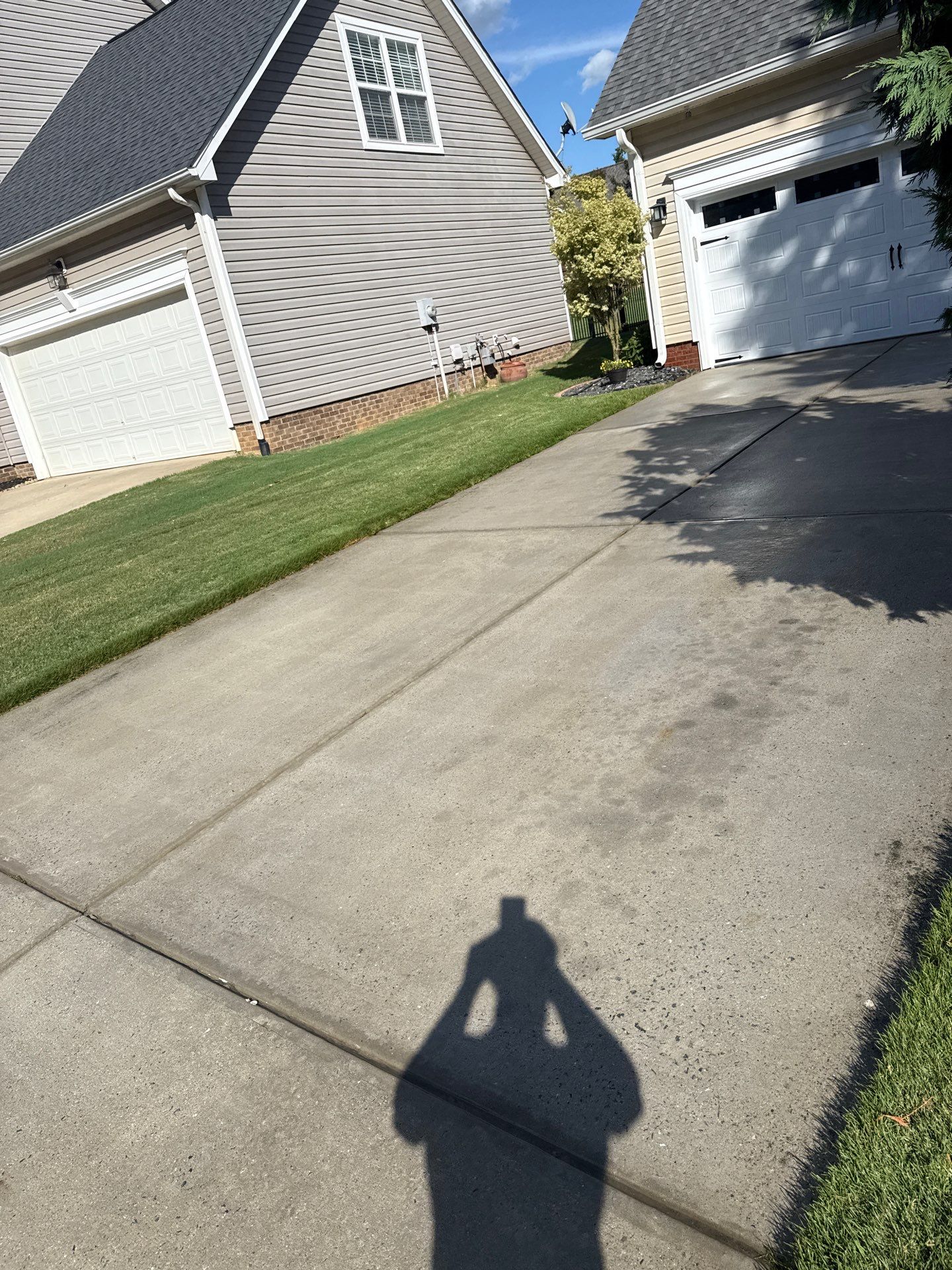 Concrete Driveway using Concrete Sealant by DuraSeal