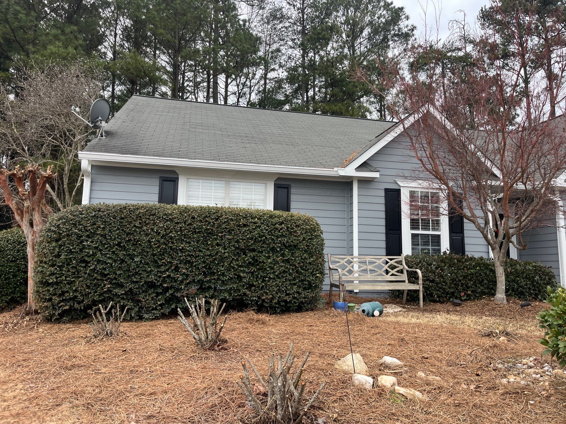 Rotten Wood Replacement using Hardie Trim by Nelson Exteriors 