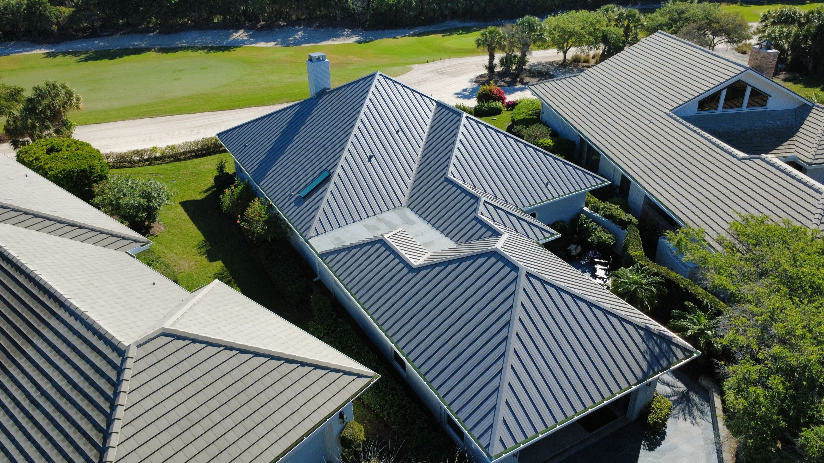 Kynar (Color Coated) 1.5" Standing Seam Metal Roof Installation by Sailfish Roofing