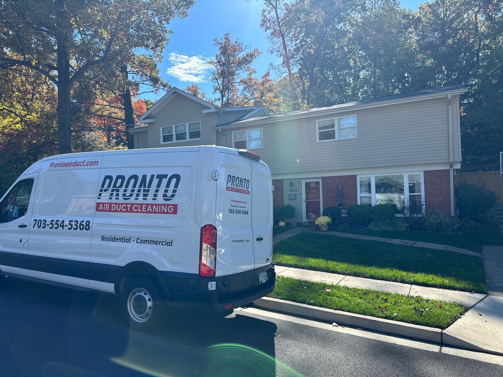 Air duct cleaning using Hypervac by Pronto Air Duct Cleaning