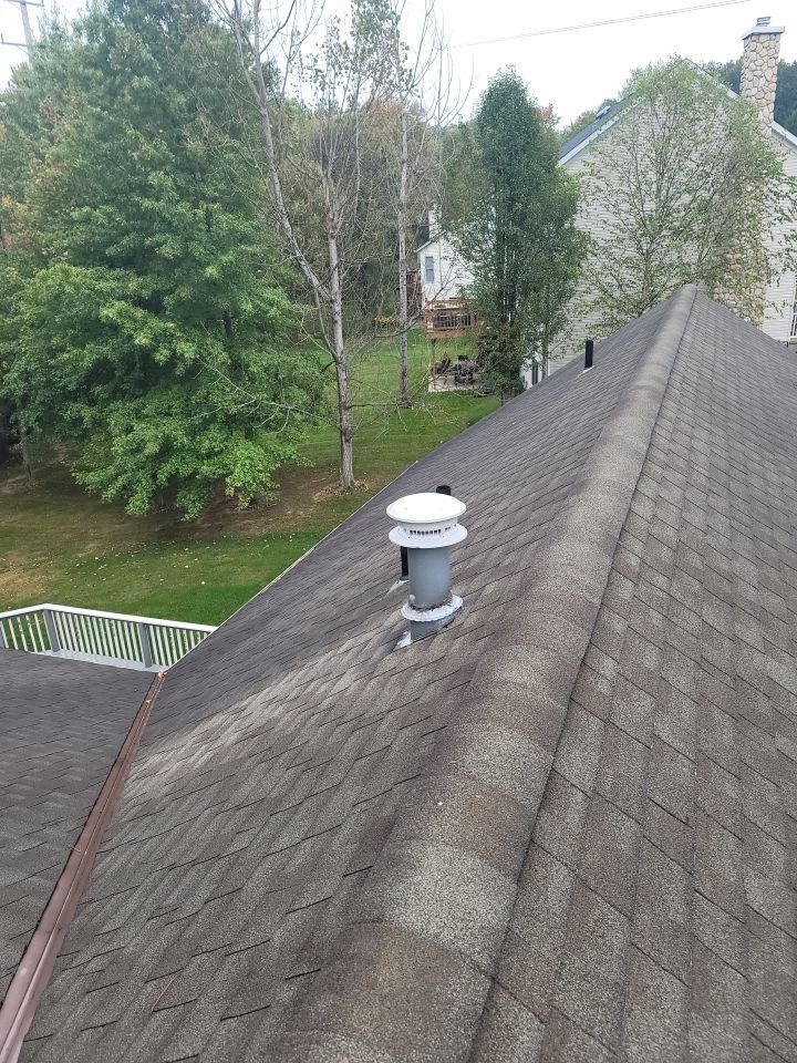 Brand: Atlas Pinnacle Color: Pristine Scotchguard Black Drip: Black by Eagle Eye Roofing