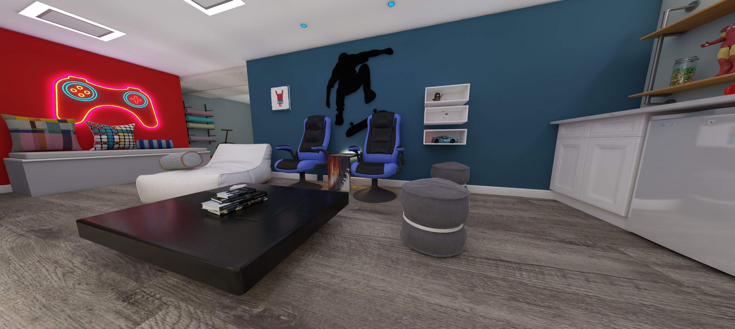 Basement Remodel  by Home Concepts Construction