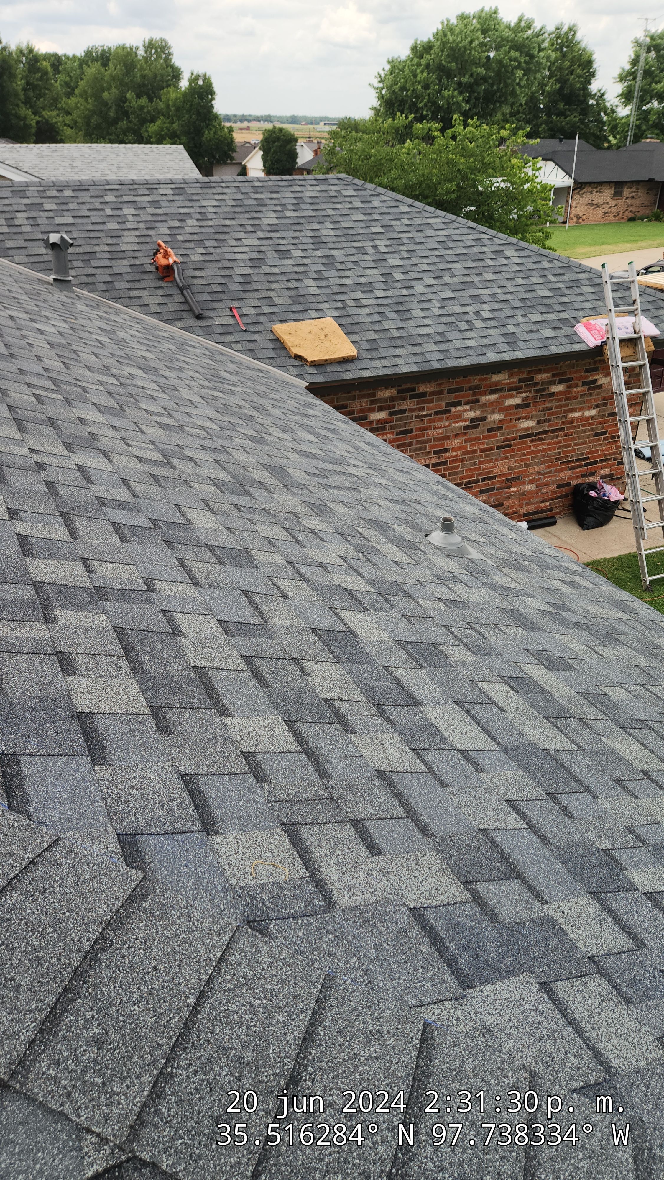 Residential Roofing Installation using Owens Corning by Castillo Roofing