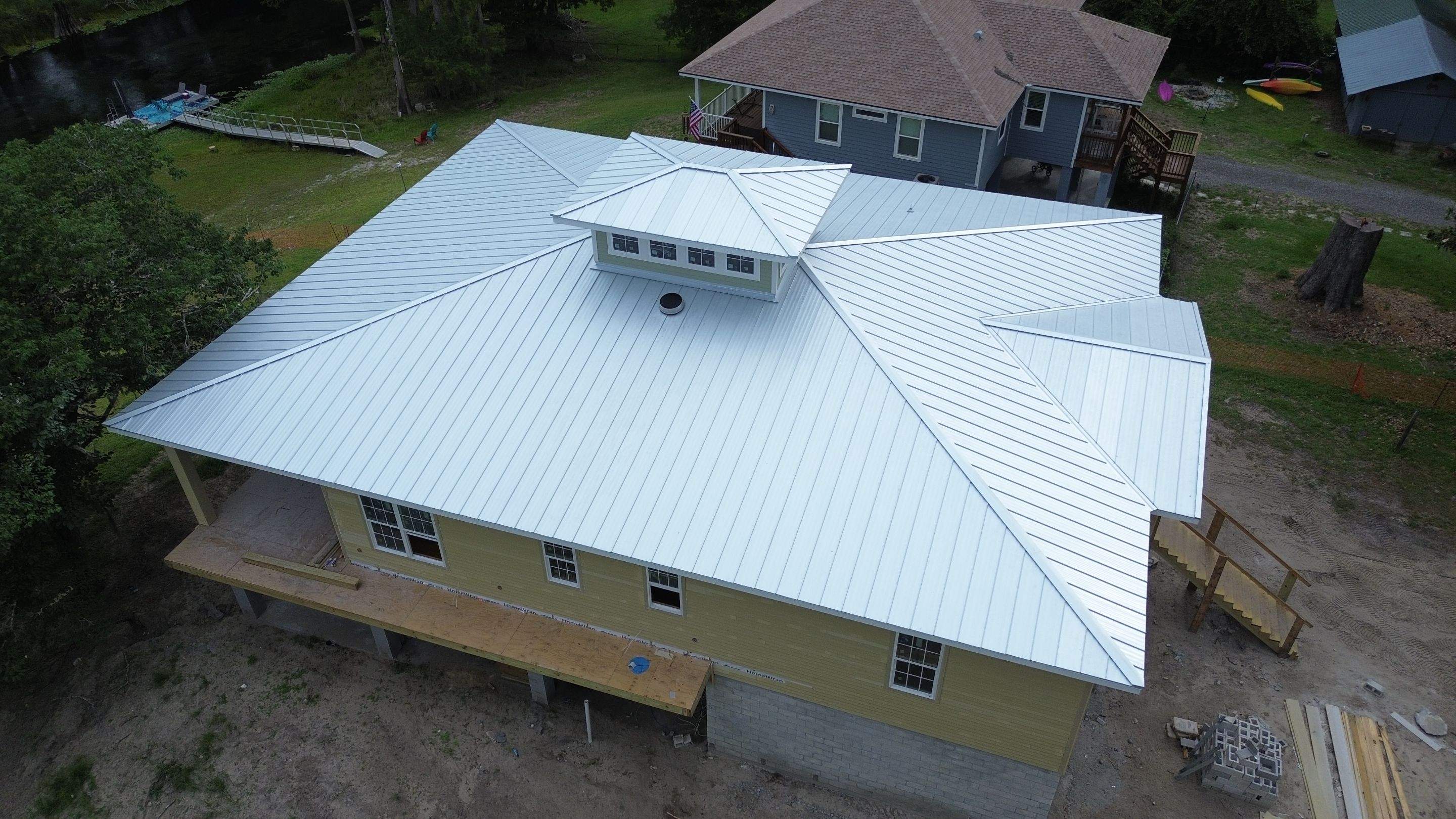 Standing Seam Metal Roof in Fort White, FL by Brehm Roofing