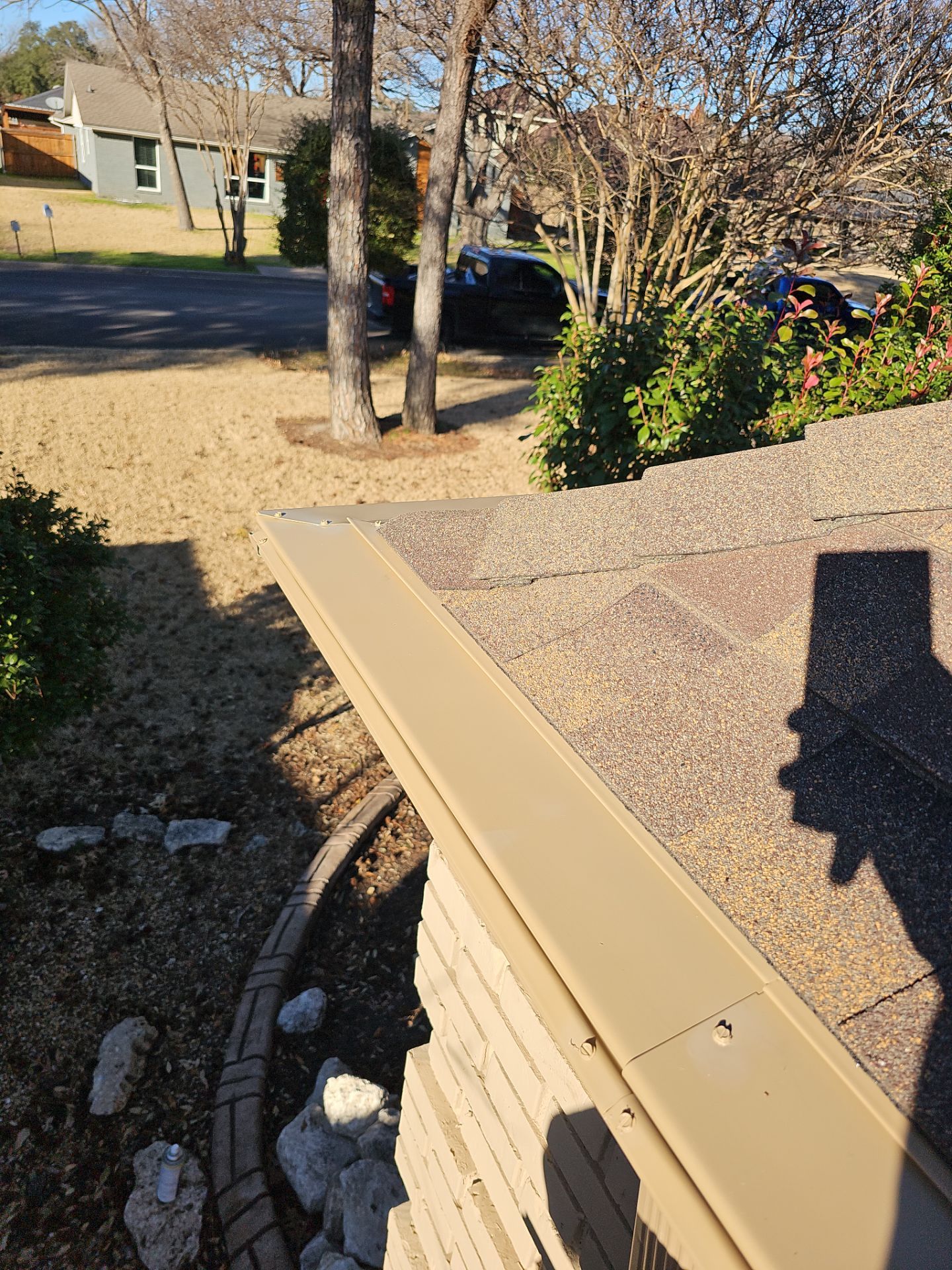 Concrete & Gutter Guards - Allen TX by Lighthouse Contractors