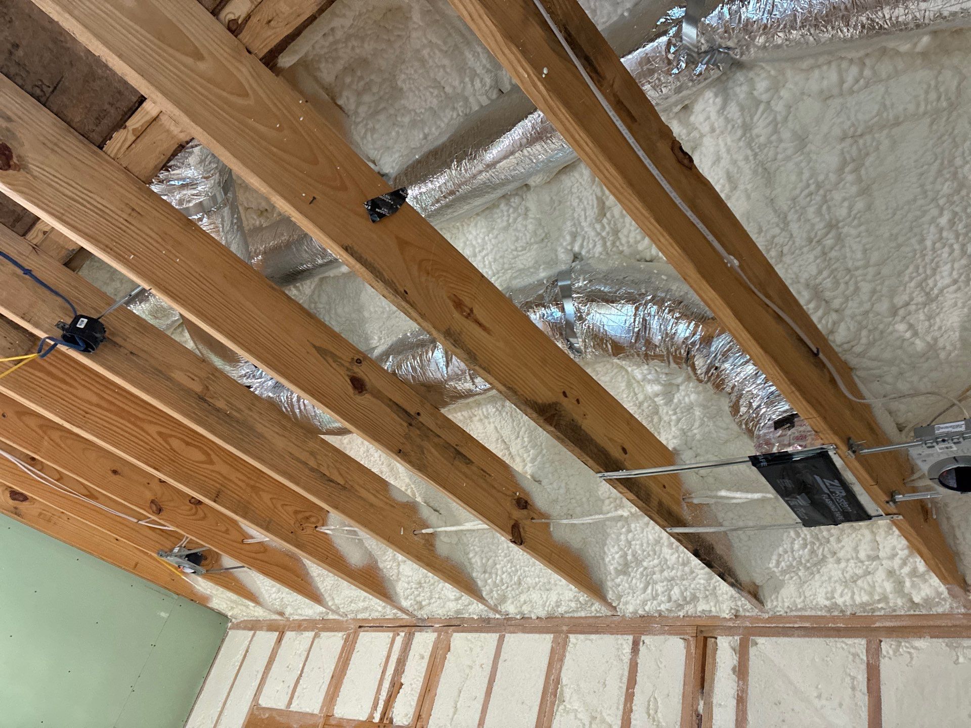 Fully encapsulated Dallas custom home  by Apex Insulation Solutions