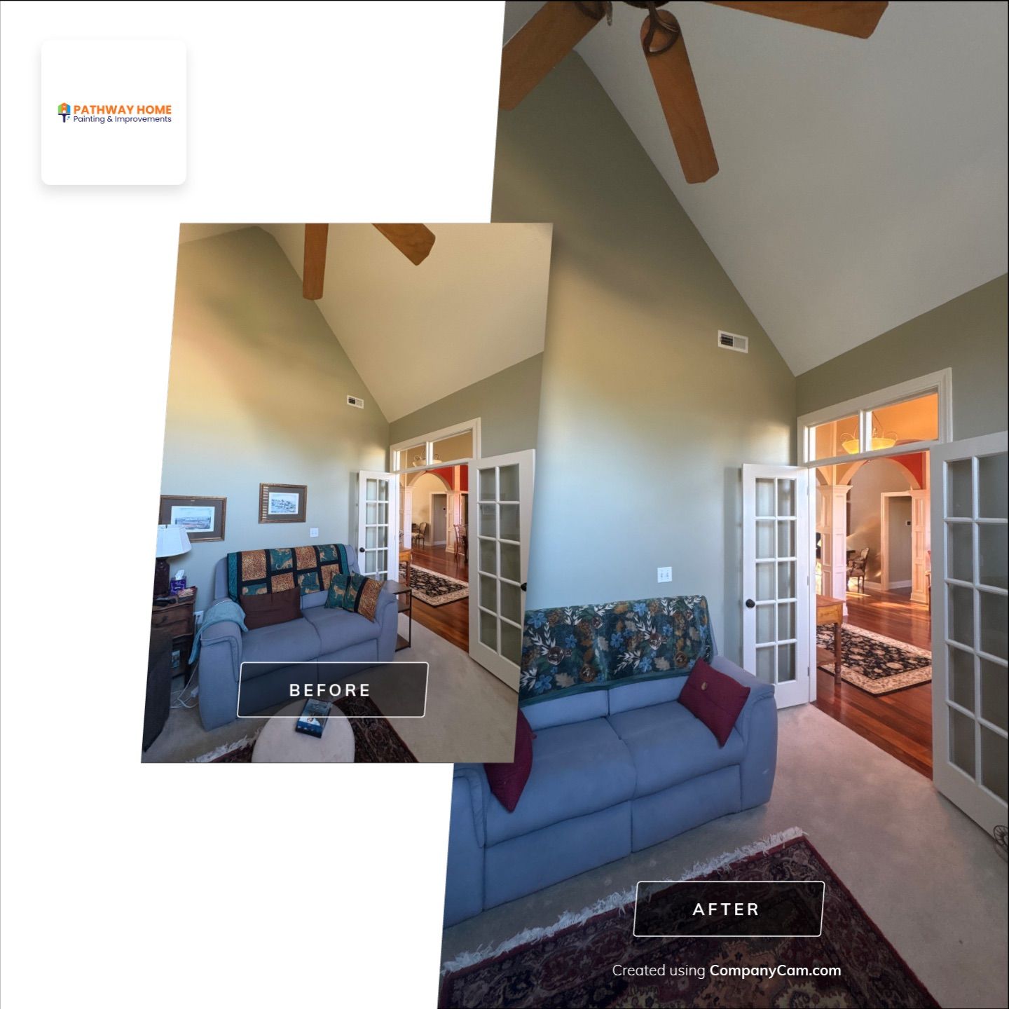 Refined, Not Reinvented: A Subtle Interior Refresh Done Right by Pathway Home Painting & Improvements