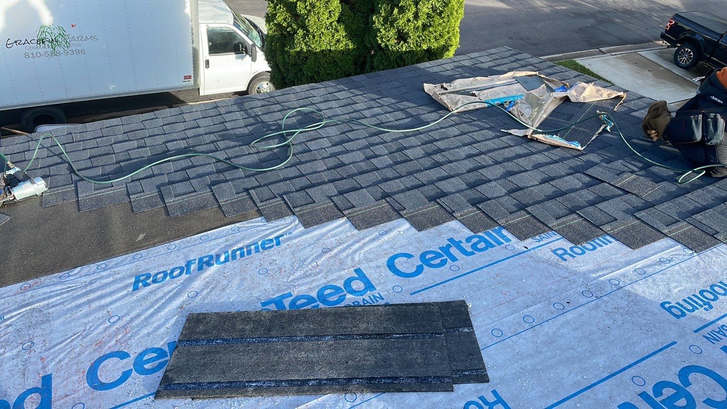 Roof Replacement using CertainTeed Landmark by 180 Contractors