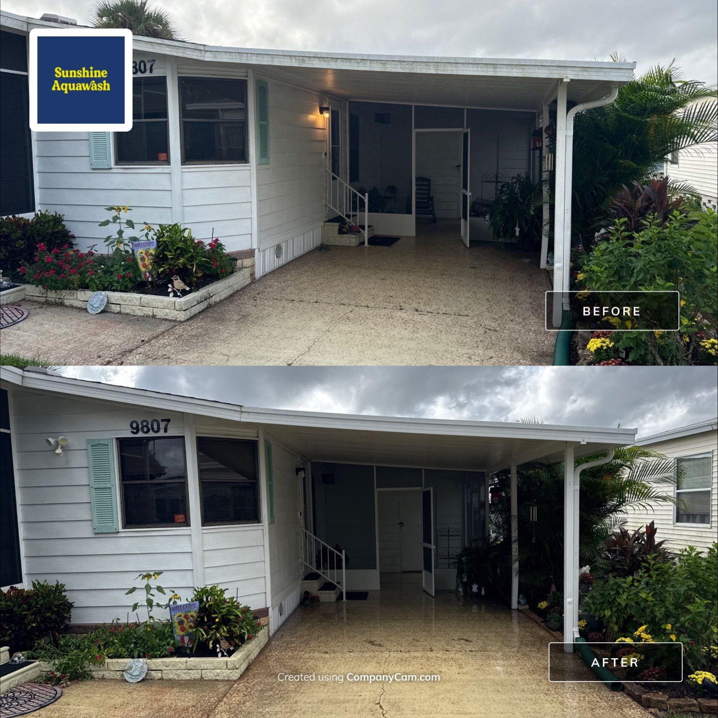 Mobile Home Wash – Veranda Springs, Parrish FL by Sunshine AquaWash