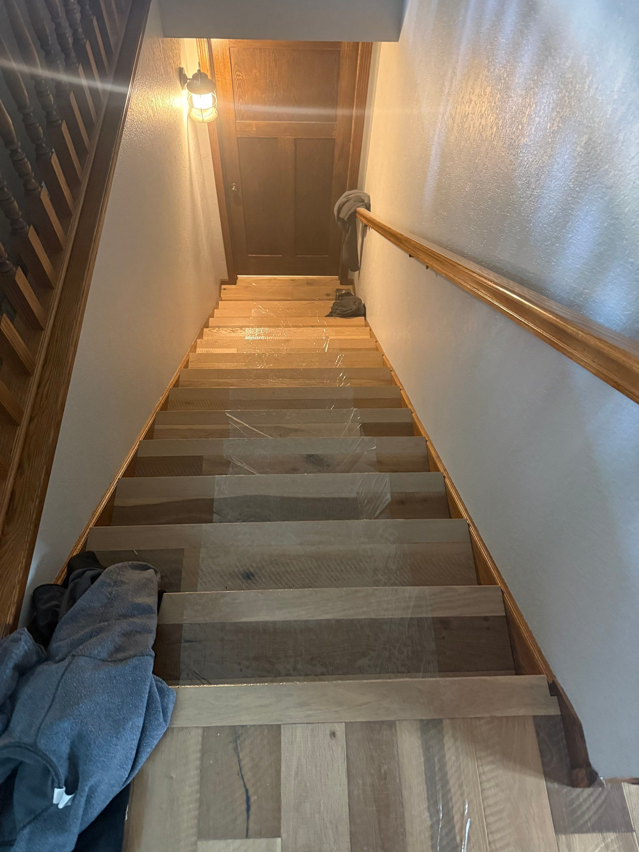 Decorative Flake Concrete Floor Coating for Larchwood Basement by Select Painting, Coatings & Garage Cabinets