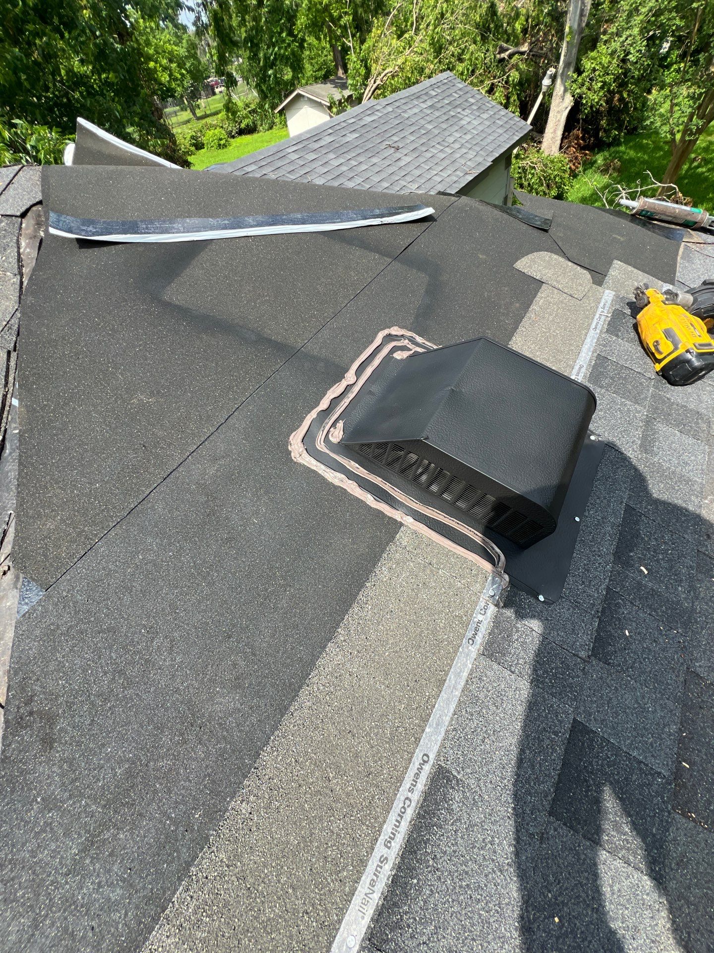 Residential Roofing Repair using Owen's Corning Duration (Lifetime) Shingles by Roof Repair Services LLC