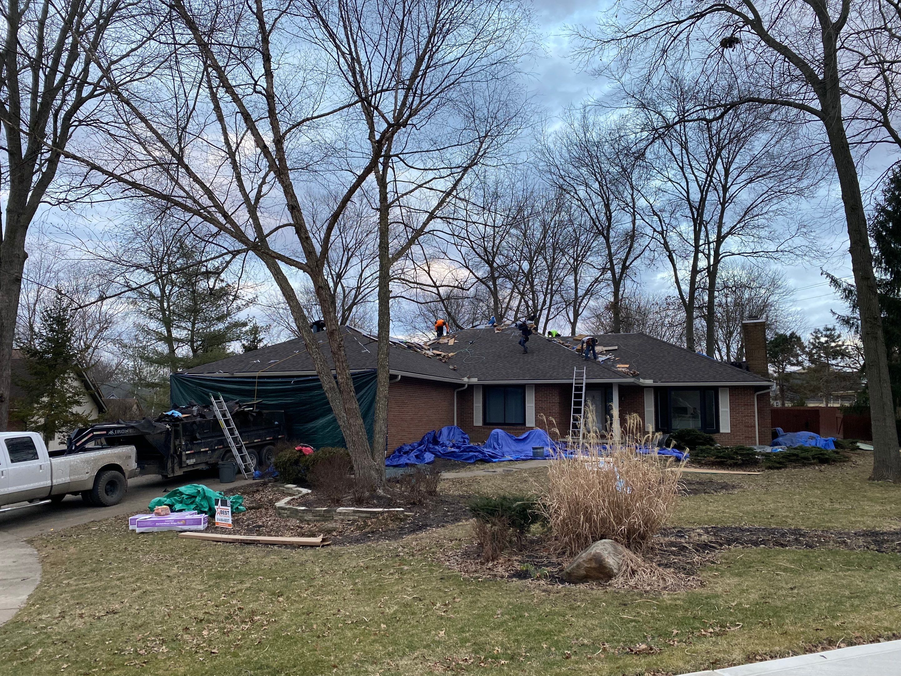 Residential Roofing Installation in Westerville by Best Exteriors Inc