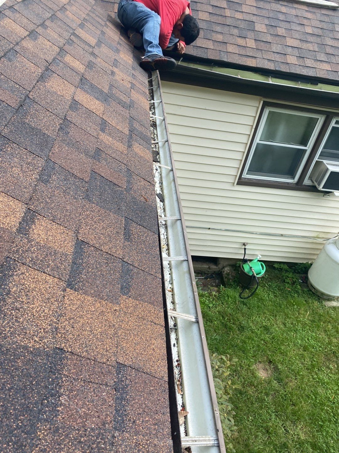 Residential Roofing Installation using Owens Corning Duration Brownwood by A Plus Exterior