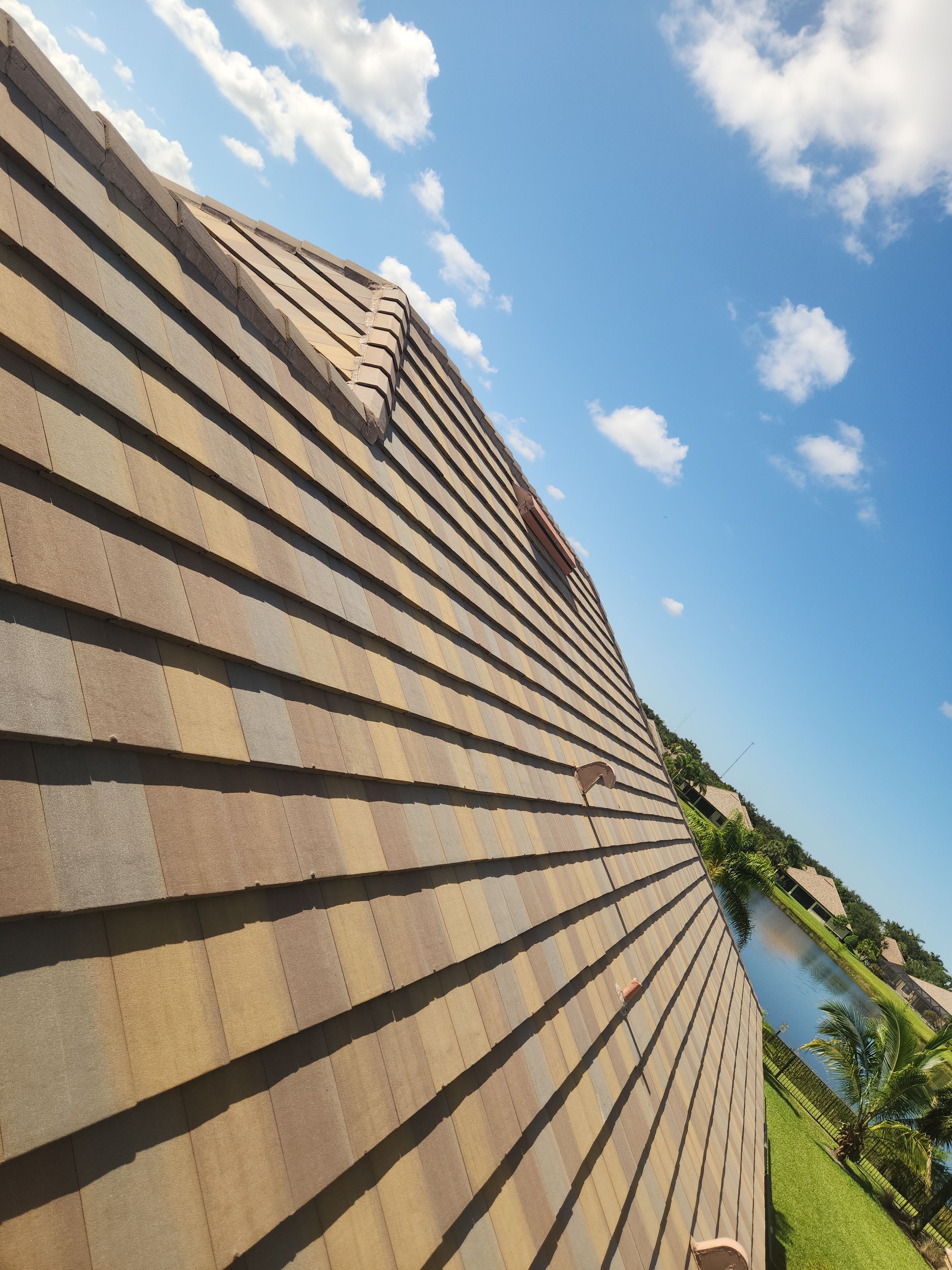 Concrete Tile Roof Repair for Residential Home in Wellington by Aastro Roofing