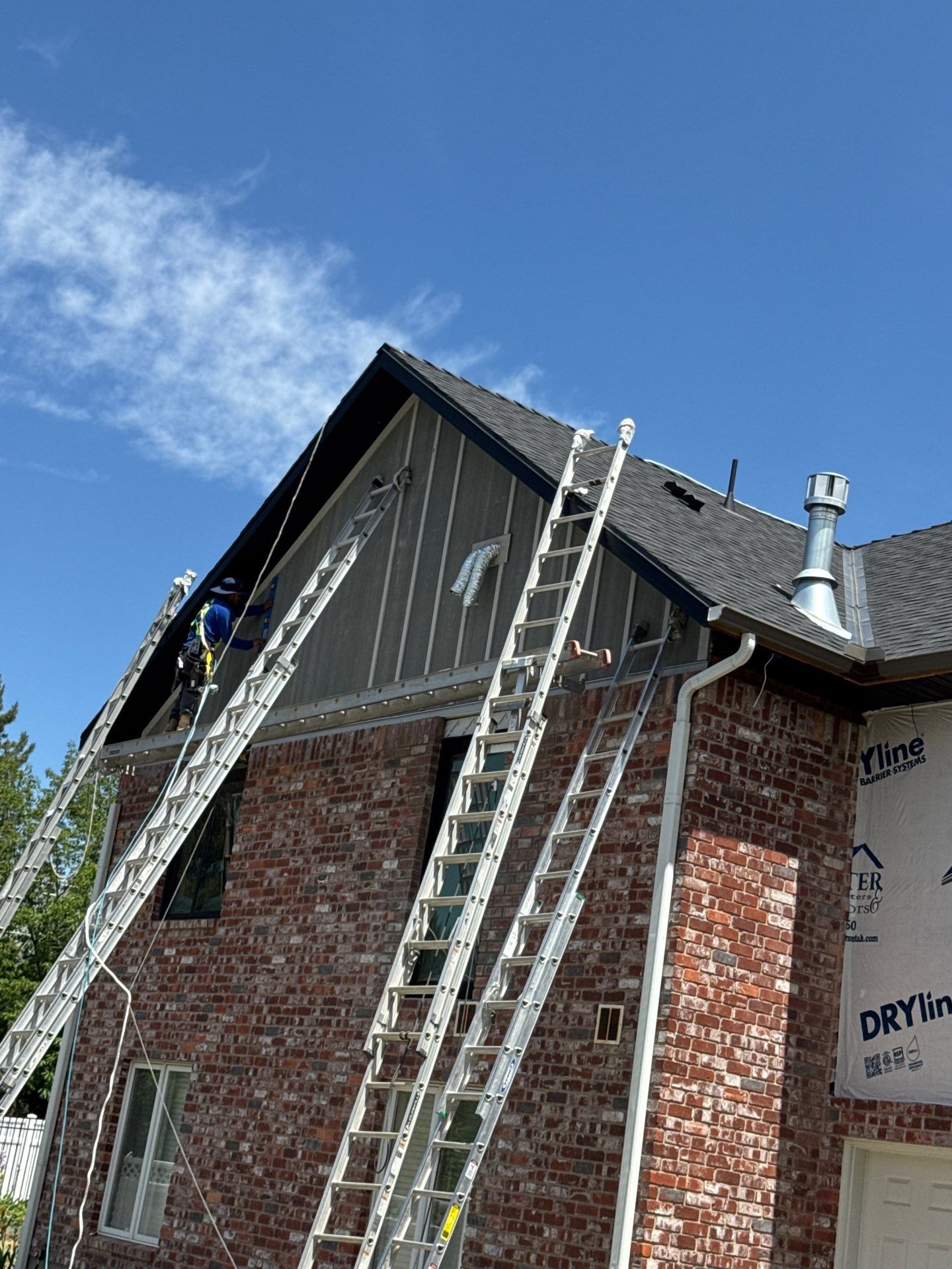 Project in Orem by Master Rain Gutters.