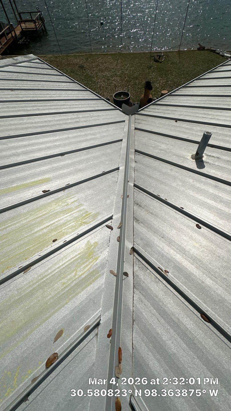 Residential Roof Replacement using 24 GA Snap-Loc - Galvalume by Action Exteriors Austin