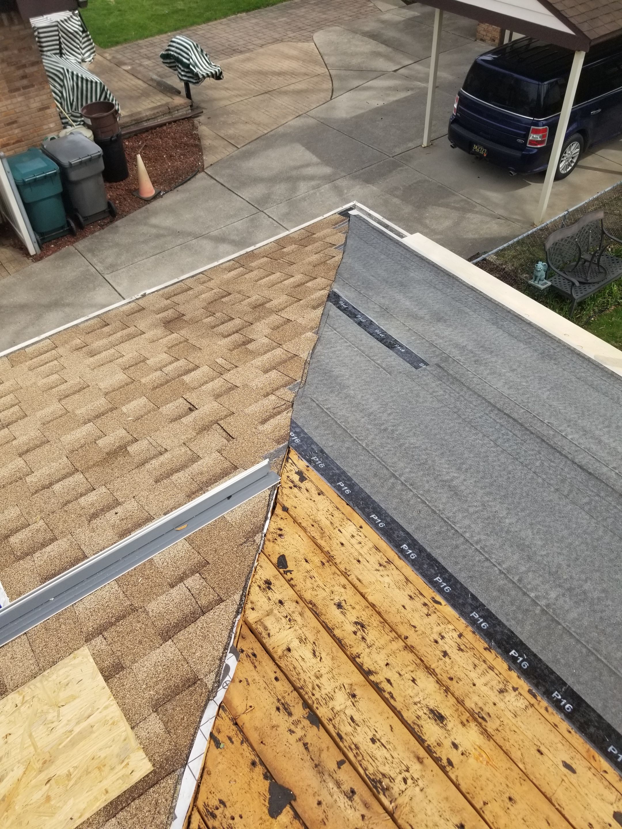 GAF Timberline HDZ roofing in Dearborn, MI by Northwest Construction 