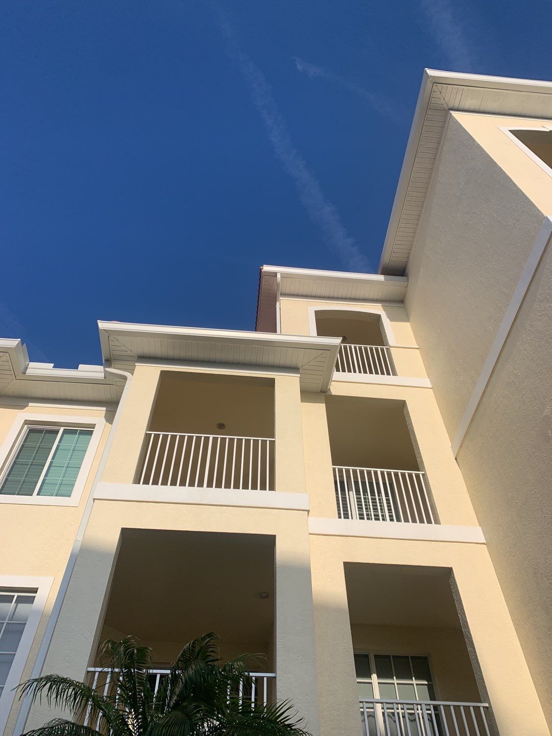 White Aluminum Gutters and Downspouts in Fort Myers FL by Gutter Professor by Gutter Professors