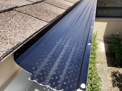 Gutter Guard System Installation in Fort Myers FL by Gutter Professor