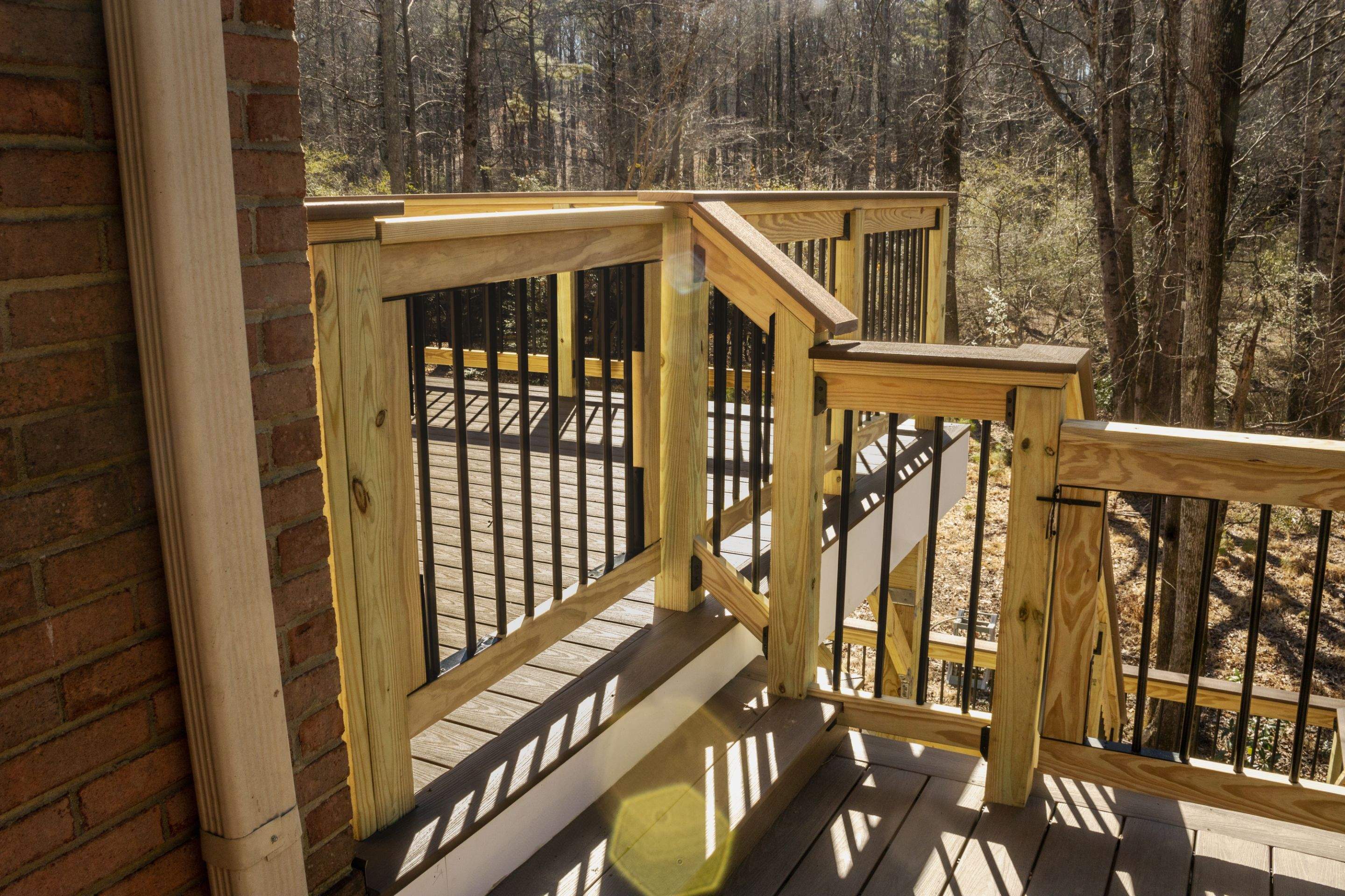Deck Build using Deckorators Venture Series Decking in Alpharetta, GA by Nelson Exteriors