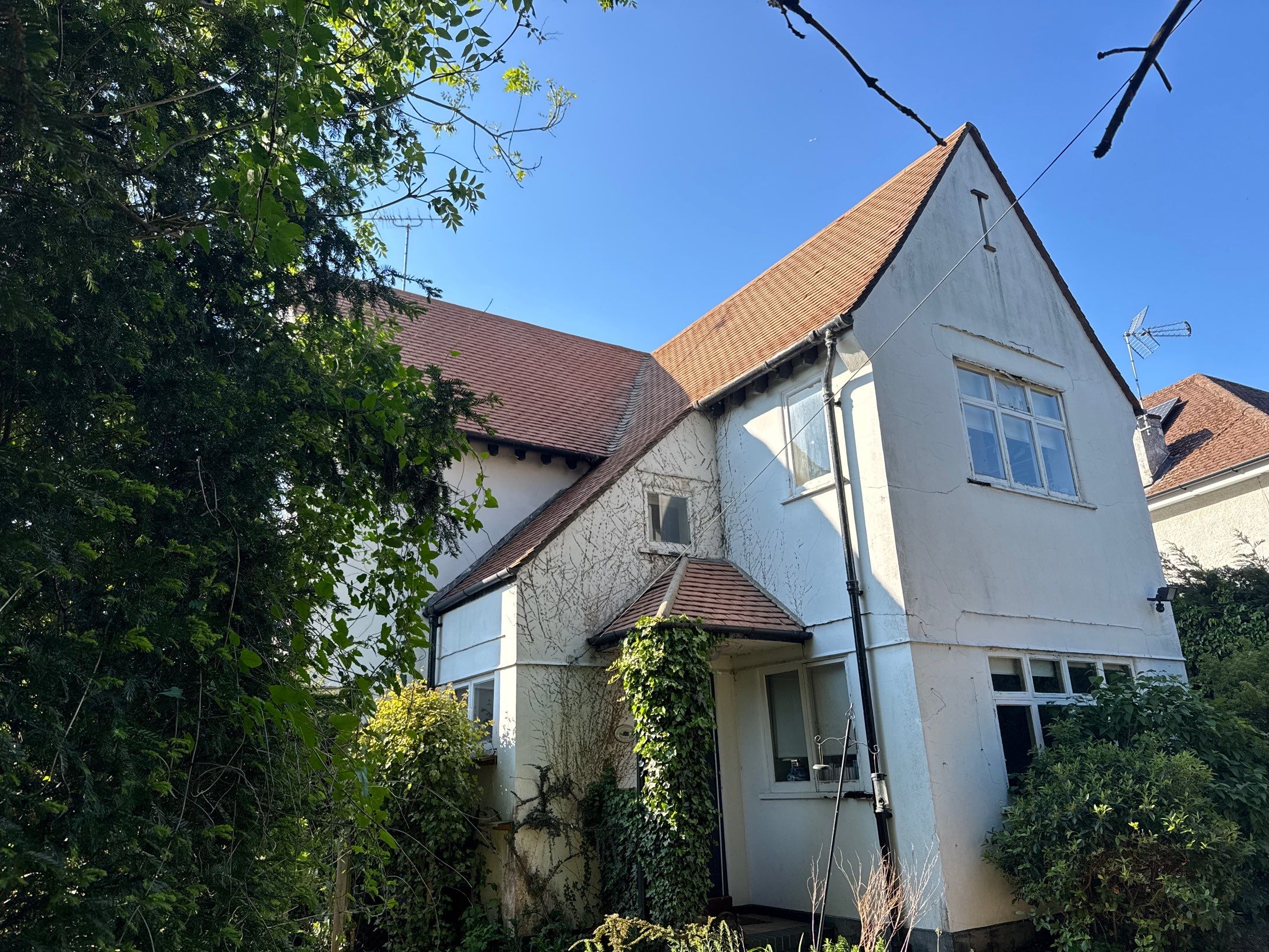 Roof Clean  - Moss Removal - Gutter Clean using Honda 15lpm Low Pressure Washing Machine by Ges Exterior Cleaning ltd