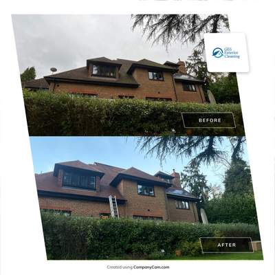 Roof Clean  - Moss Removal - Gutter Clean using Honda 15lpm Low Pressure Washing Machine