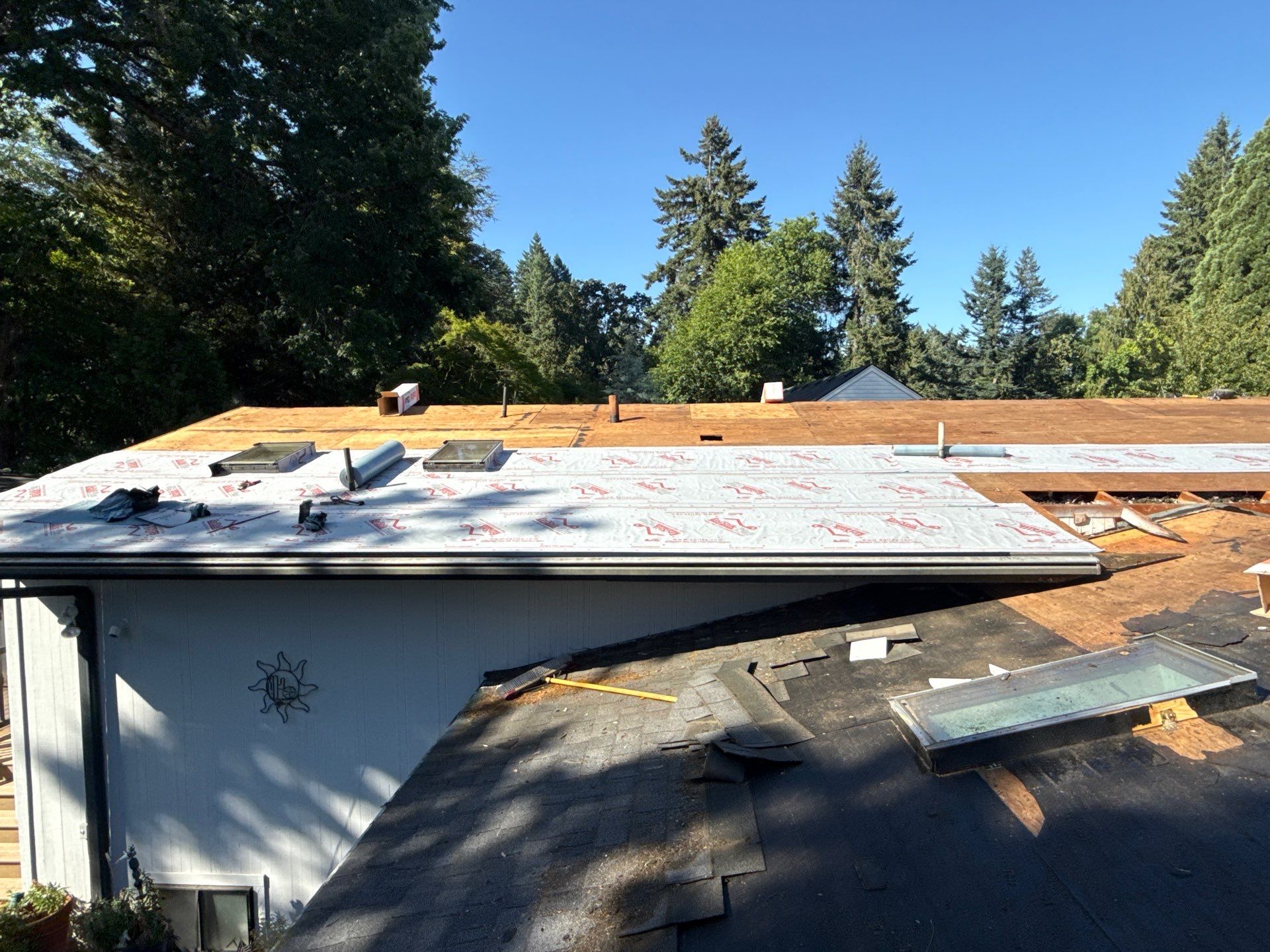 Project in Lake Oswego by Tom Leach Roofing