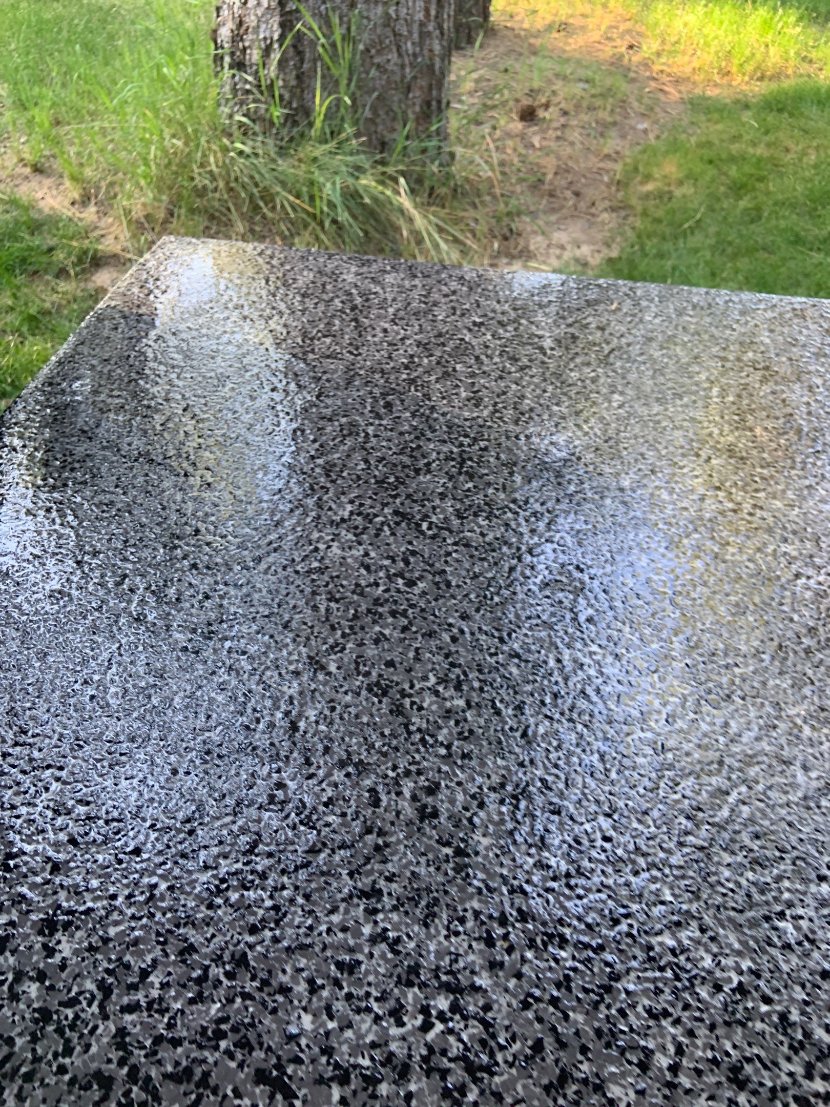 Countertop Transformation using Galaxy Colorway by Croc Coatings, LLC
