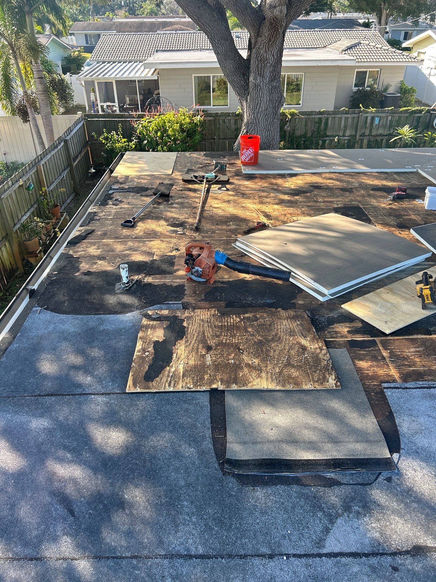 Project in St. Petersburg 33710 by Mitchell Roofing Company LLC