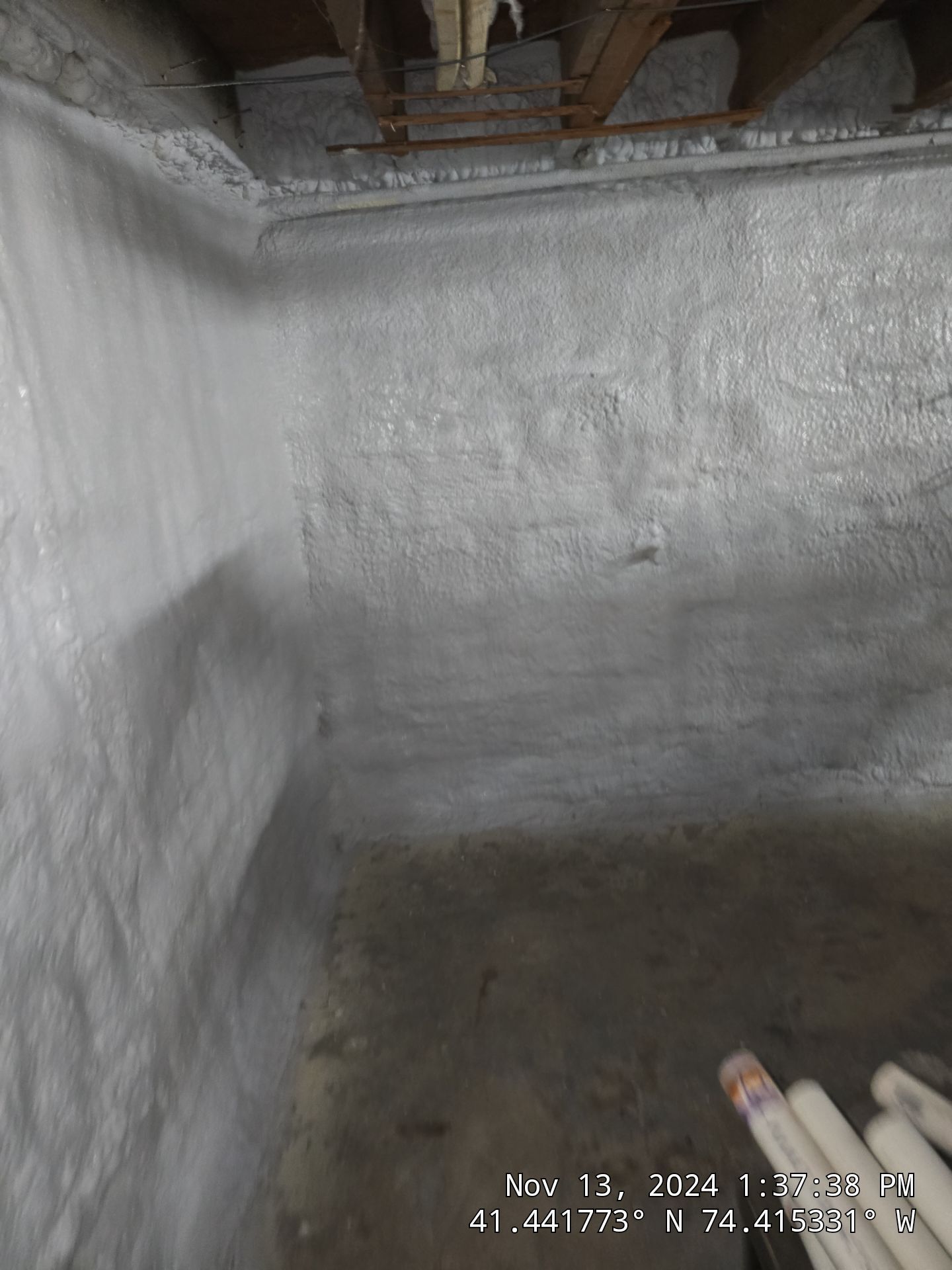 Attic Insulation using open cell spray foam by NYS Foam & Energy