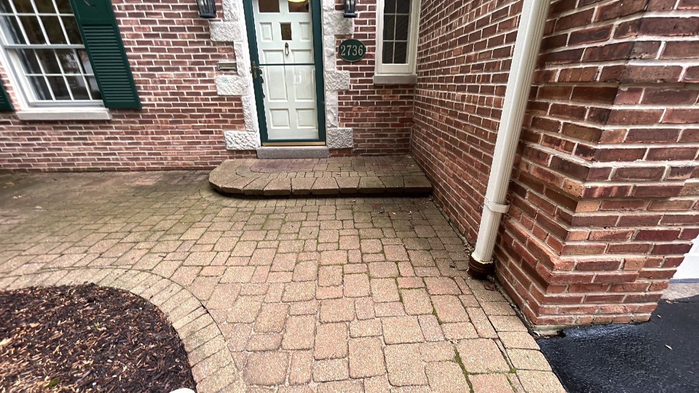 brick paver repair, clean and seal using Surebond SB-1300 by Northern Power Washing LLC.