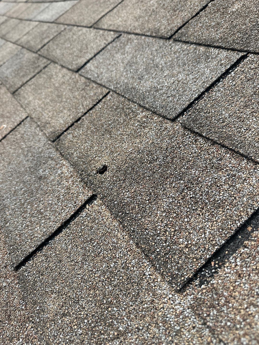 Hail Damage using Owen's Corning Duration (Lifetime) Shingles by Roof Repair Company