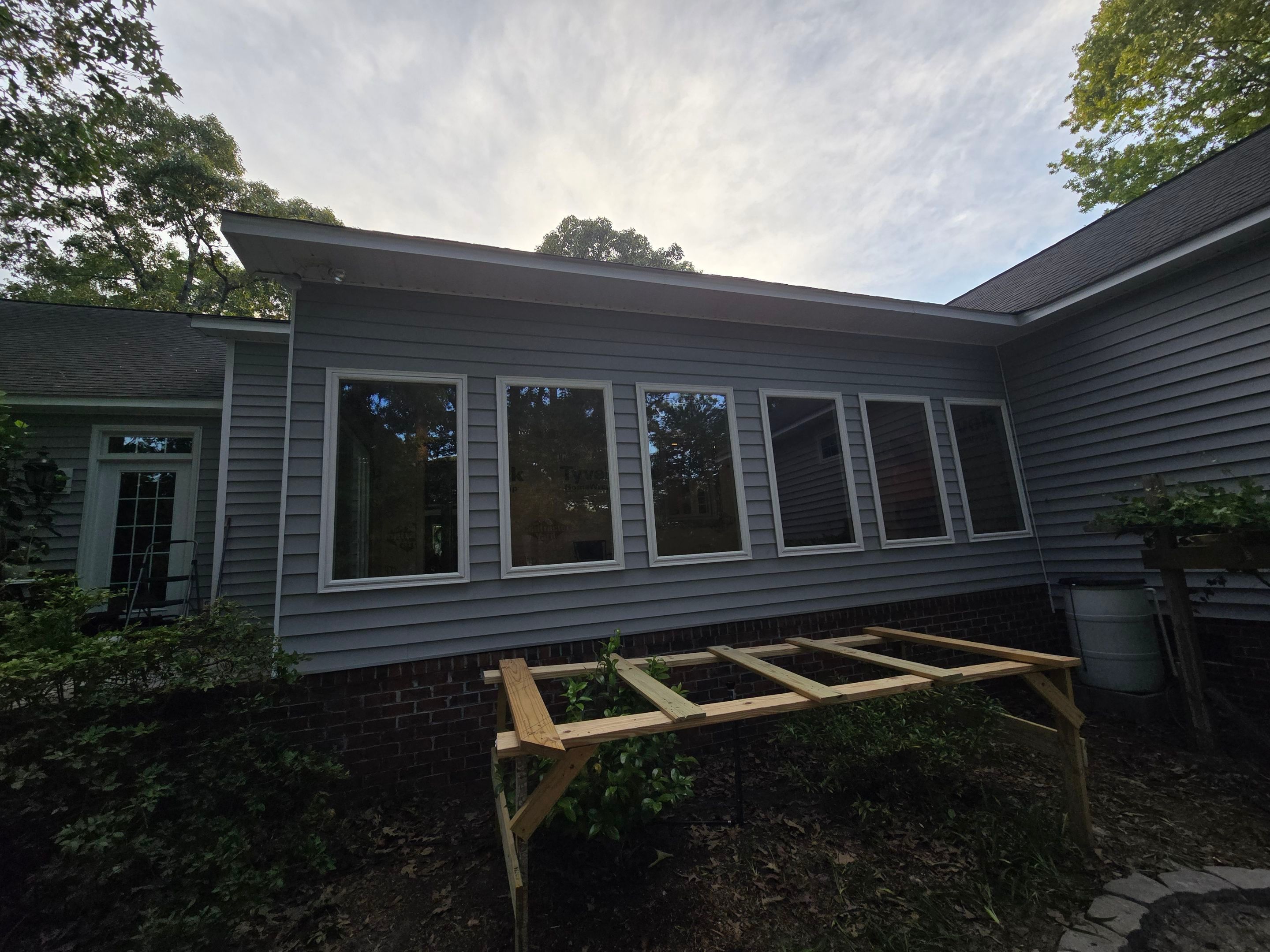 Custom Sunroom Conversion and Window Installation in New Bern by The Remodeling Company