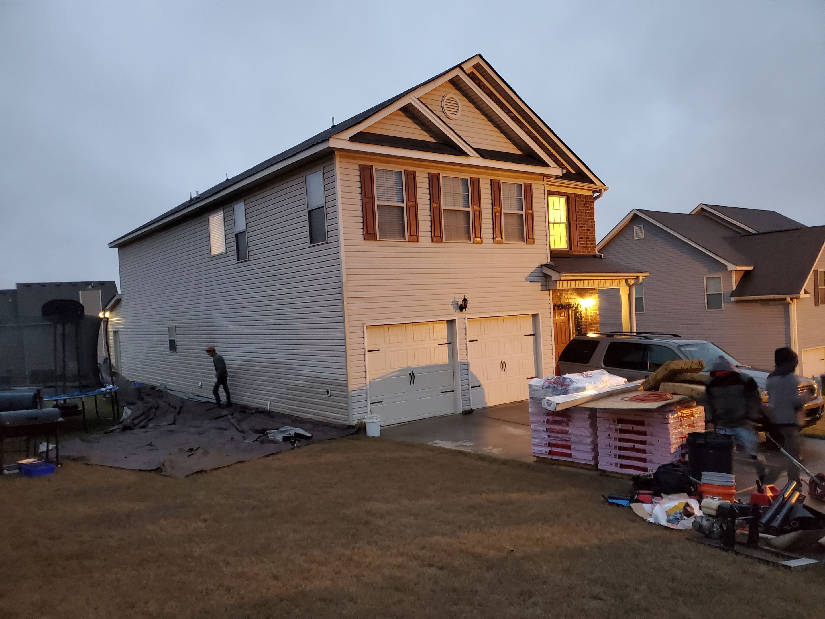 Residential Roofing Installation using Owens Corning by Inspector Roofing and Restoration