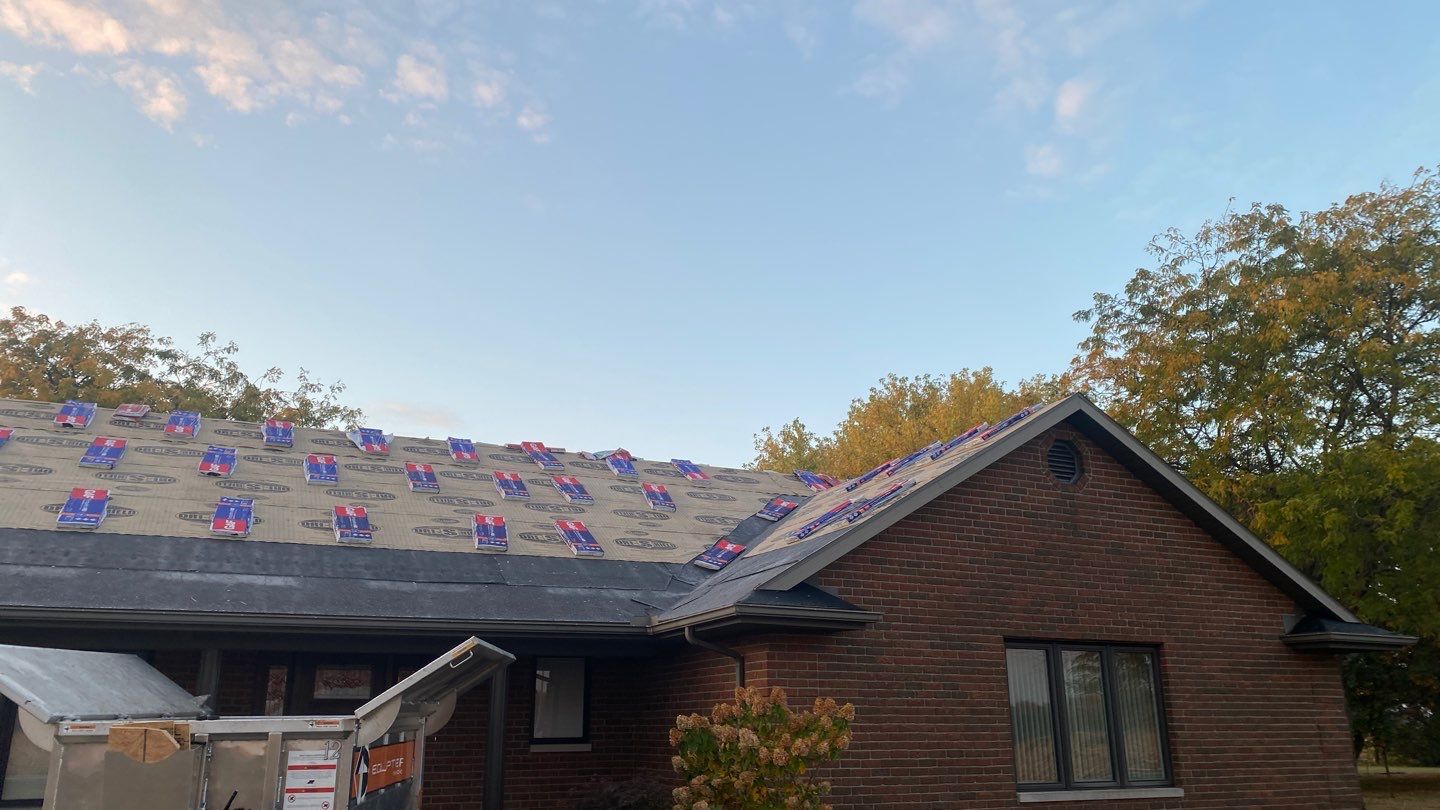 Residential Roofing Installation using GAF Timberline HDZ Appalachian Sky by Nitro Roofing and Construction