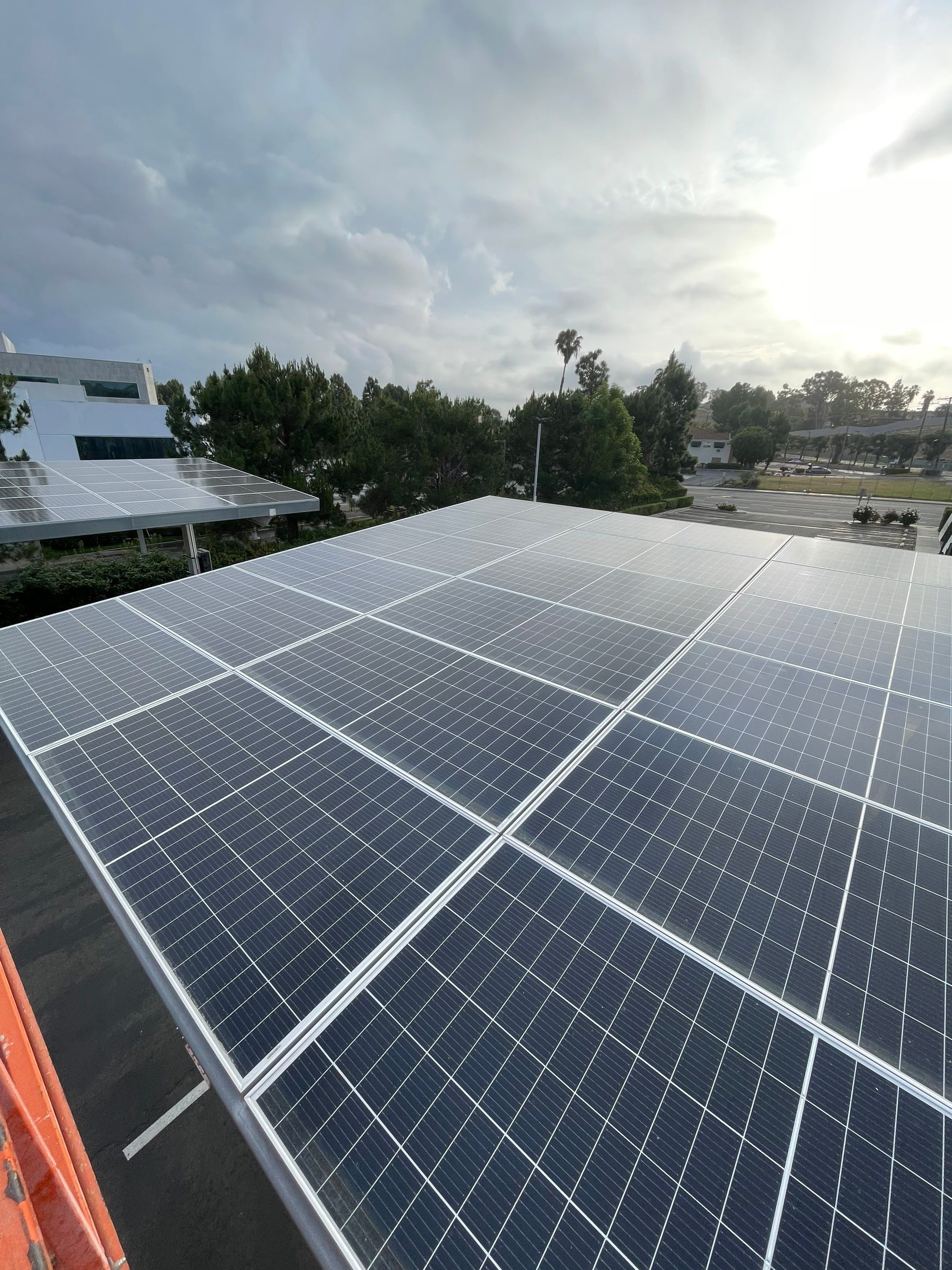 Commercial Solar Panel Cleaning by Palm Coast Solar Cleaning