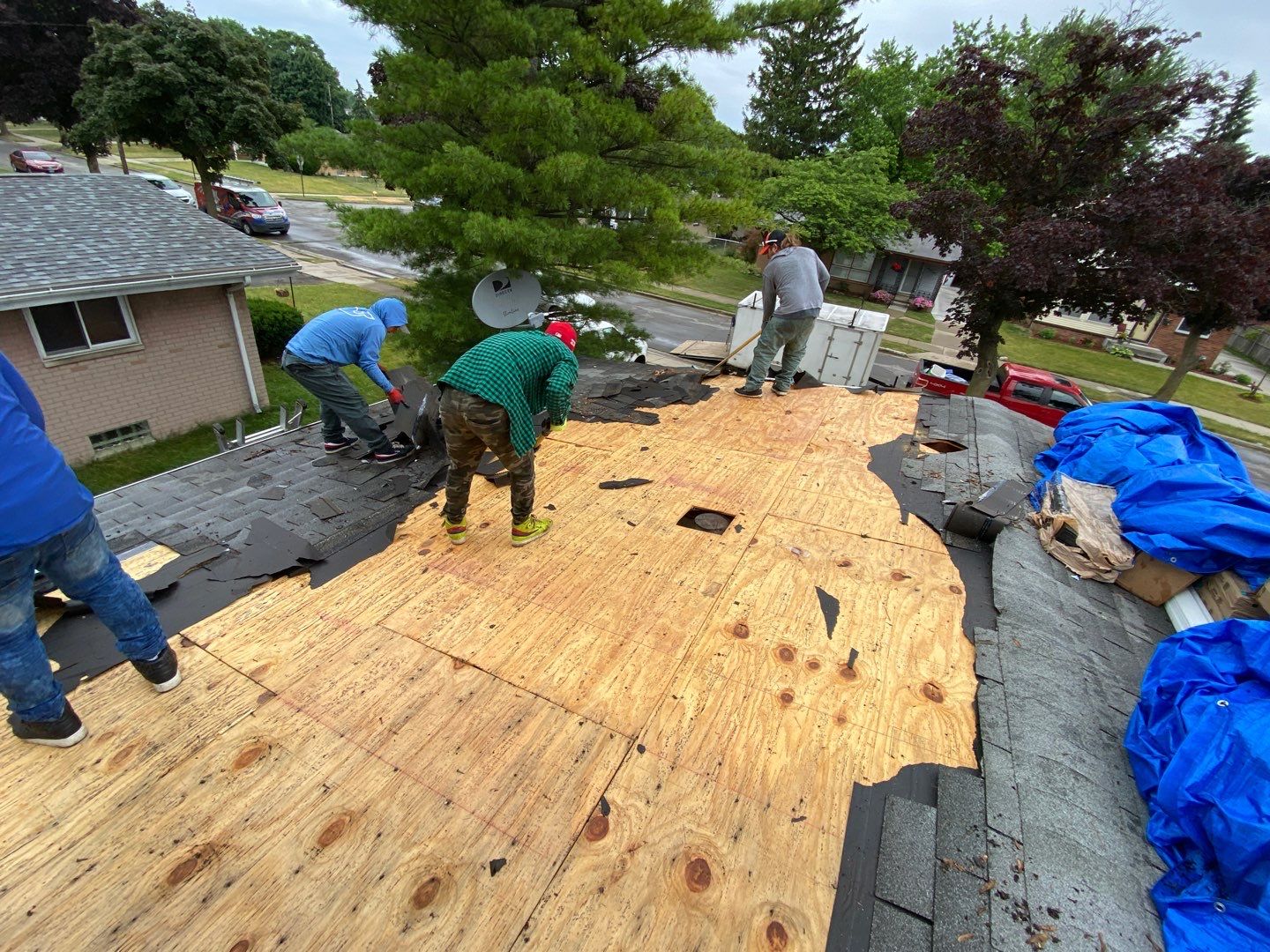 Roof Replacement using CertainTeed Landmark by 180 Contractors